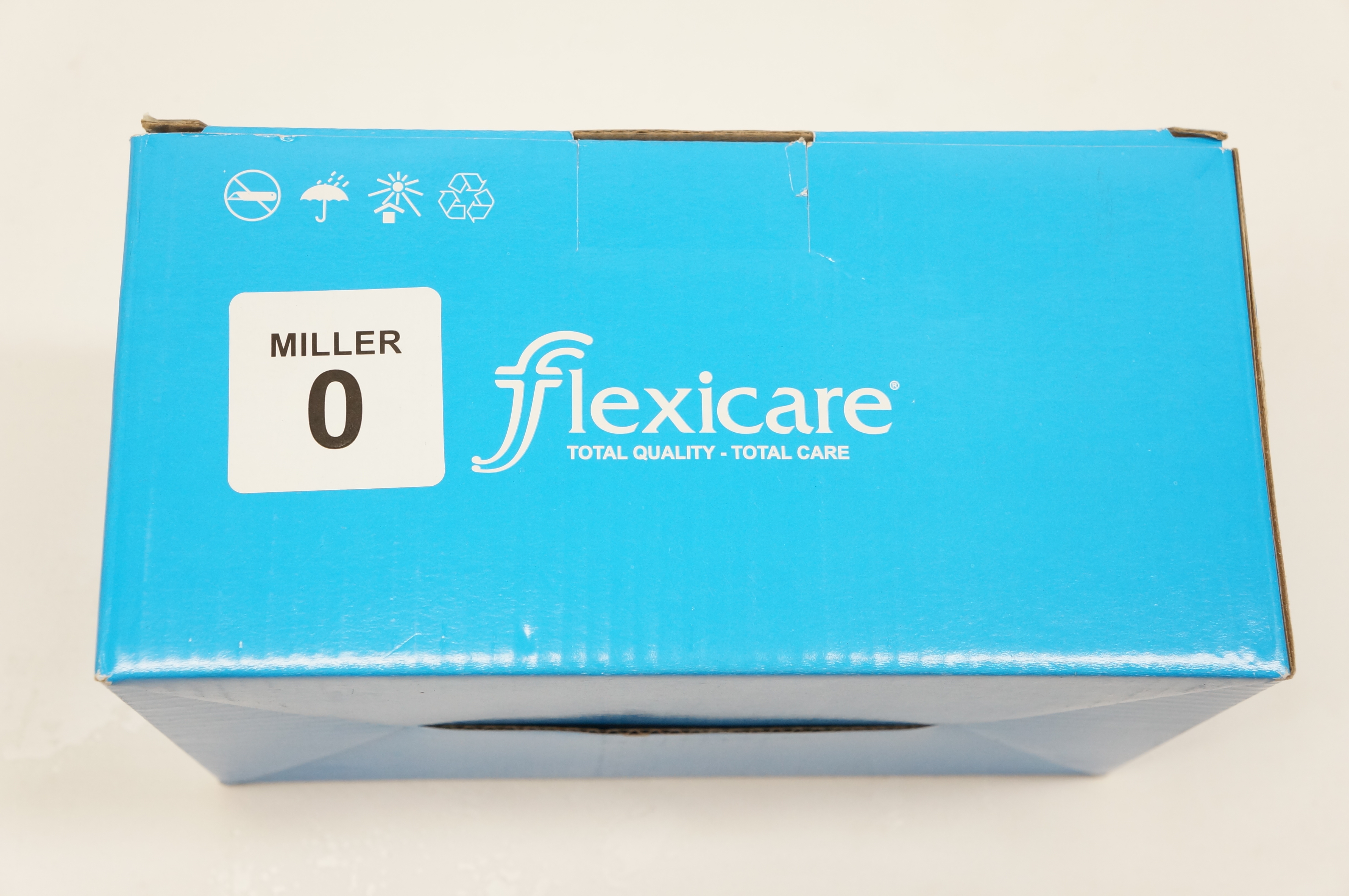 Flexicare Medical 040-720U BriteBlade Pro Single-Use Fiber Optic Miller 0 - Box of 10