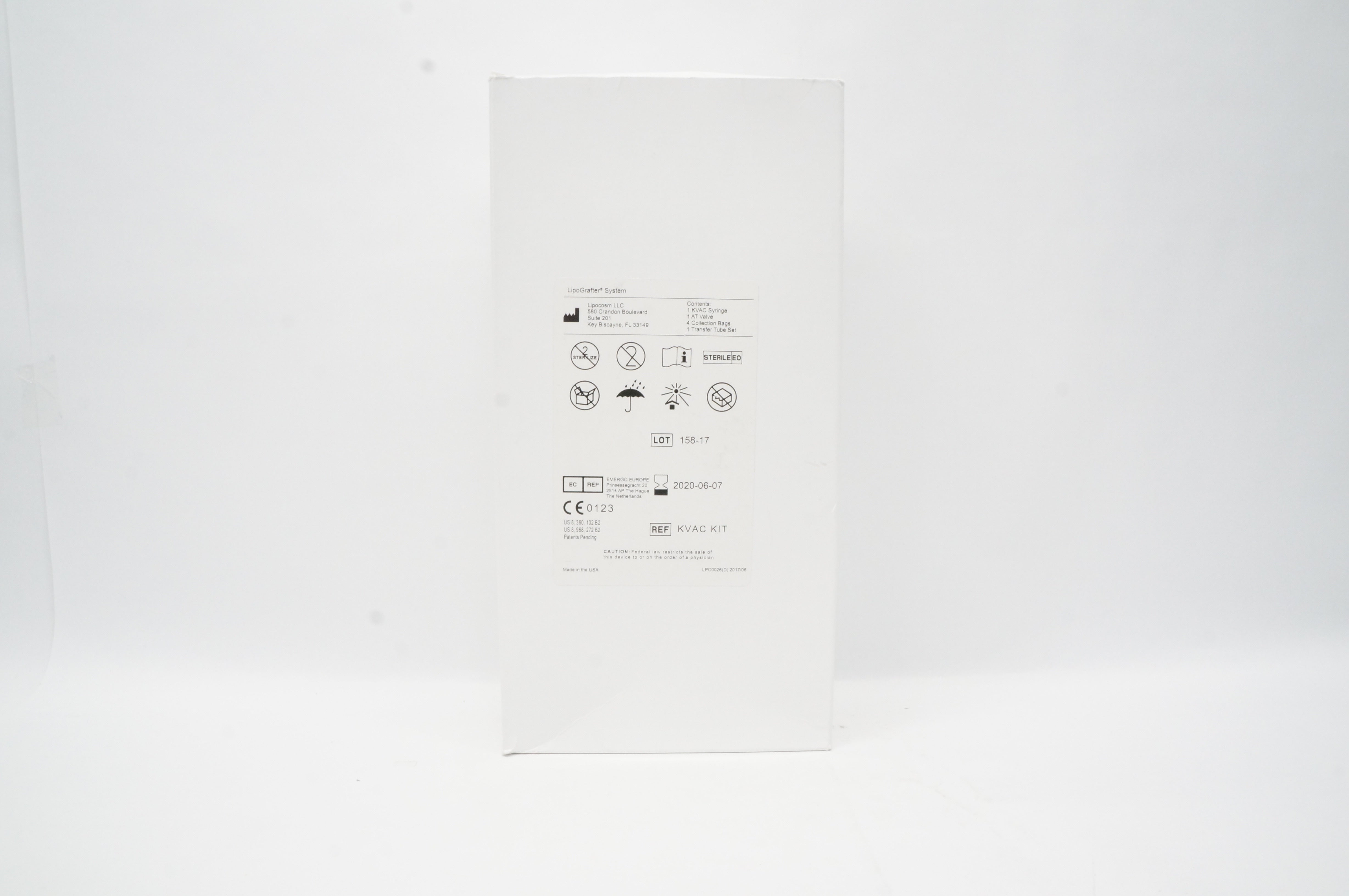 Lipocosm KVAC KIT LipoGrafter System (x)