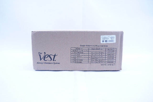 HILL-ROM P300632005 Vest Airway Clearance System, Large 43in.-53in. - Pack of 5