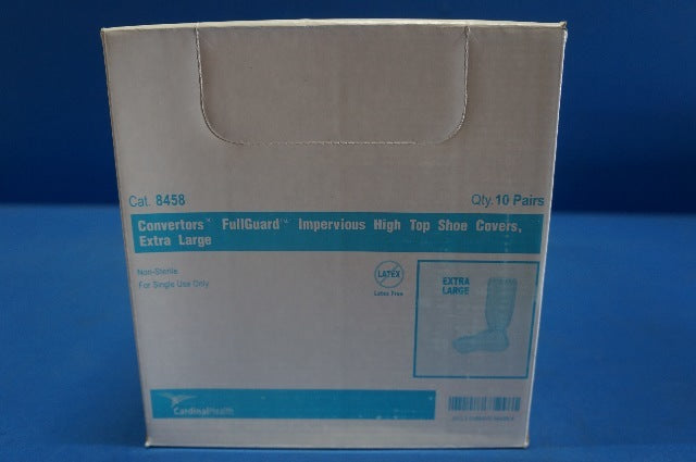 Cardinal Health 8458 Impervious High Top Shoe Cover, XL ~ Box of 40 pairs