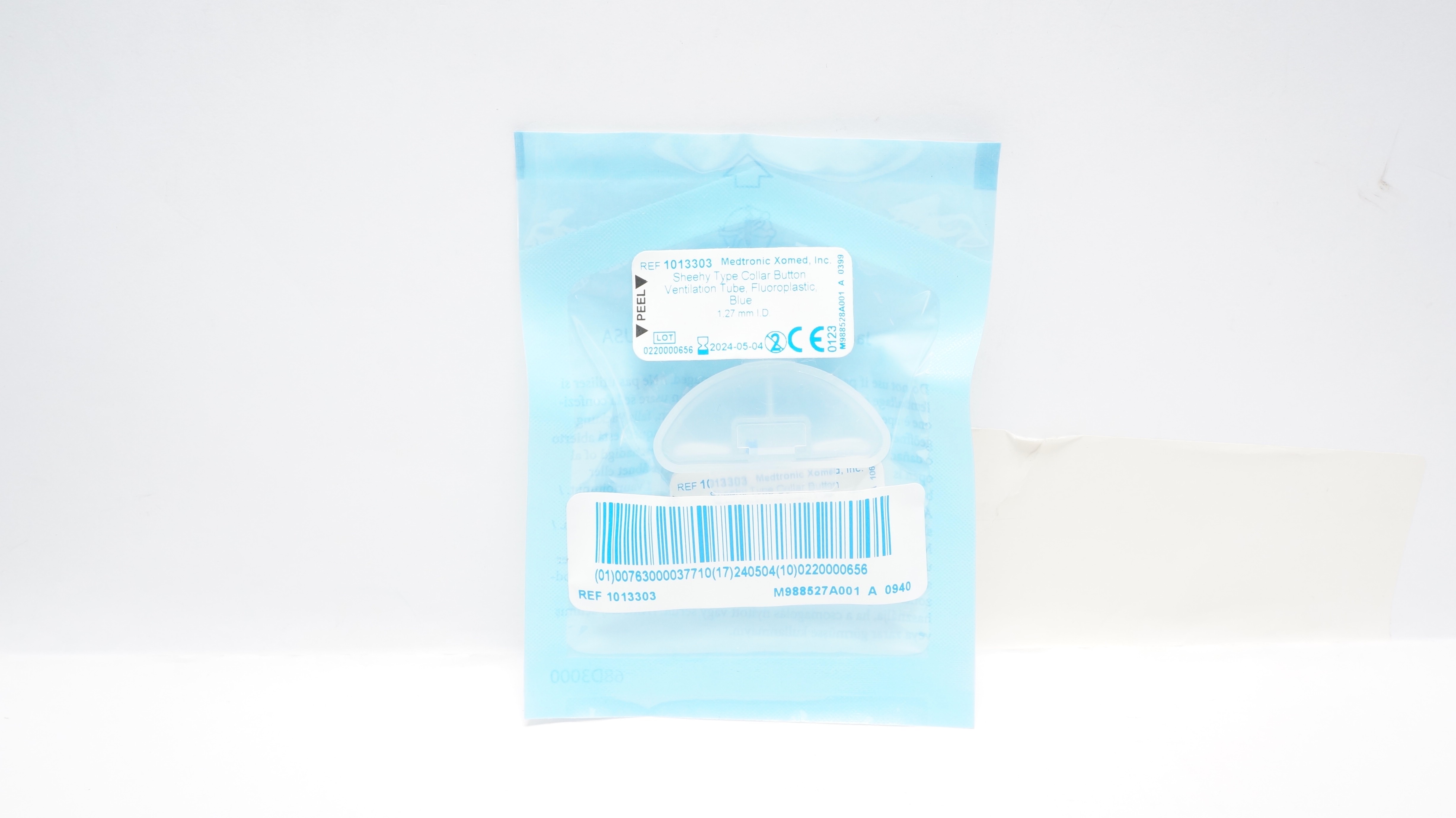 Medtronic Xomed 1013303 Sheehy Type Collar Button Ventilation Tube 1.27mm (x)