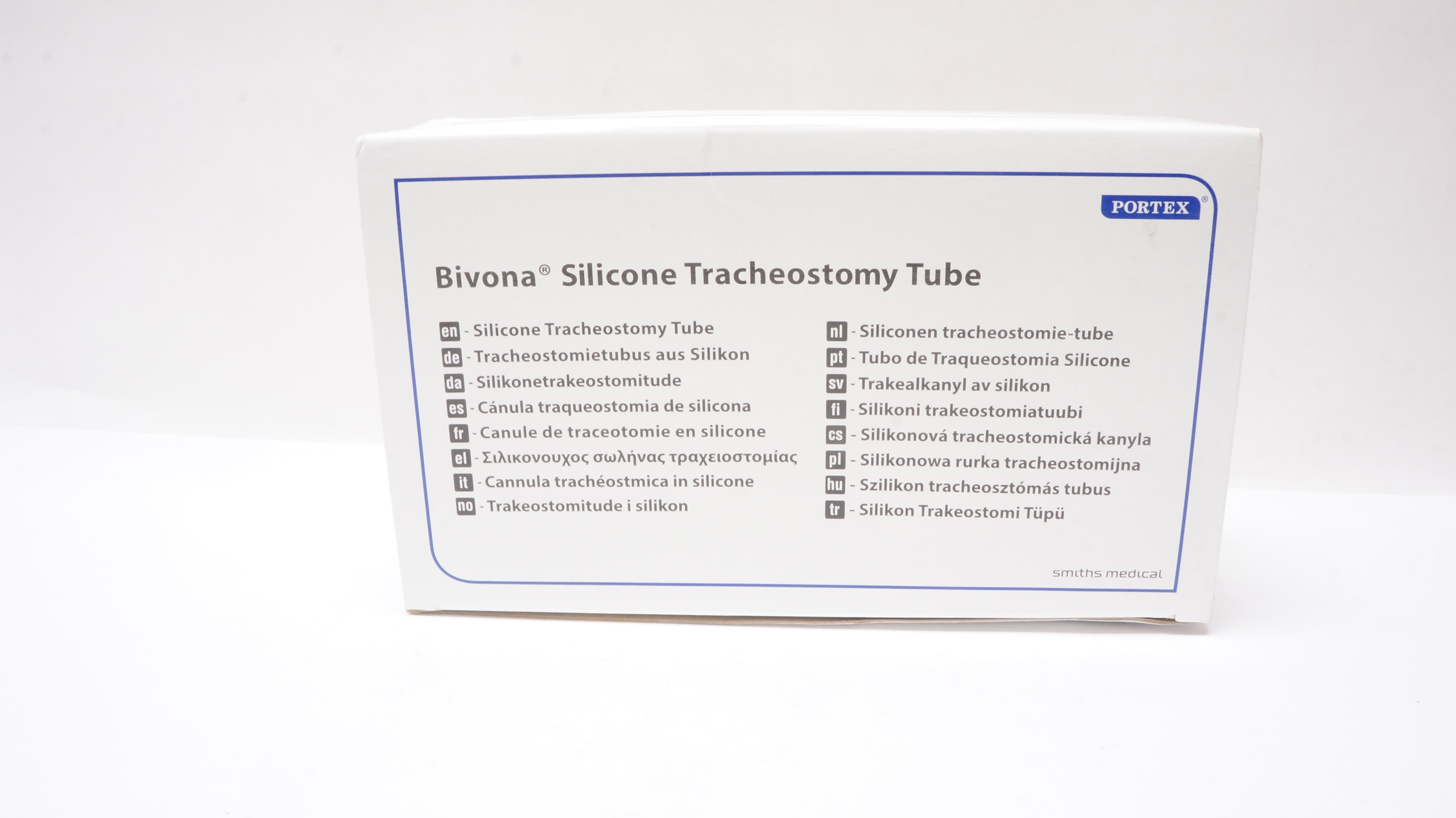 Smith Medical 75HA70 Bivona Silicone Tracheostomy Tube 7mm x 10.6mm