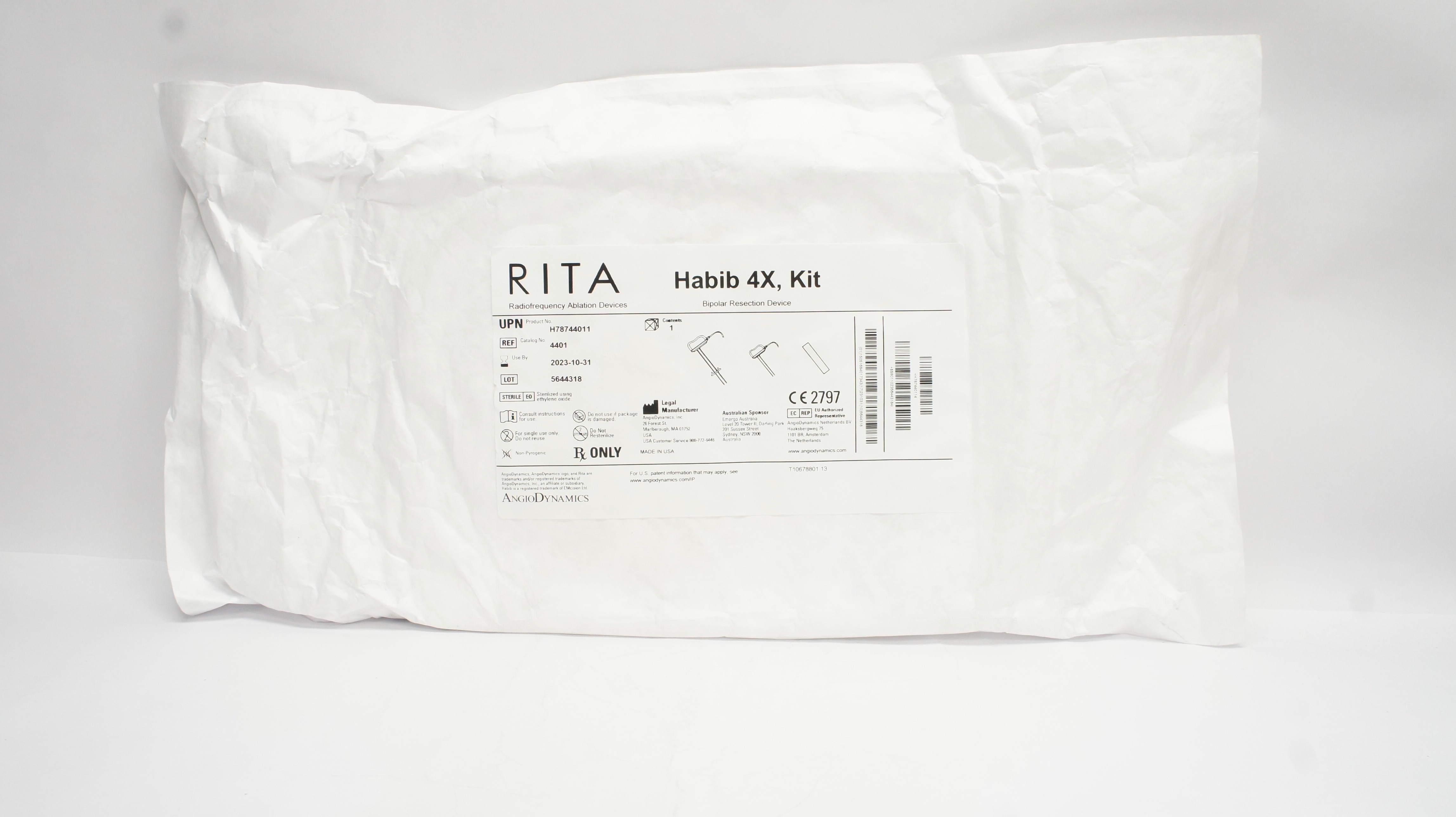 AngioDynamics 4401 RITA Habib 4X, Kit (x)