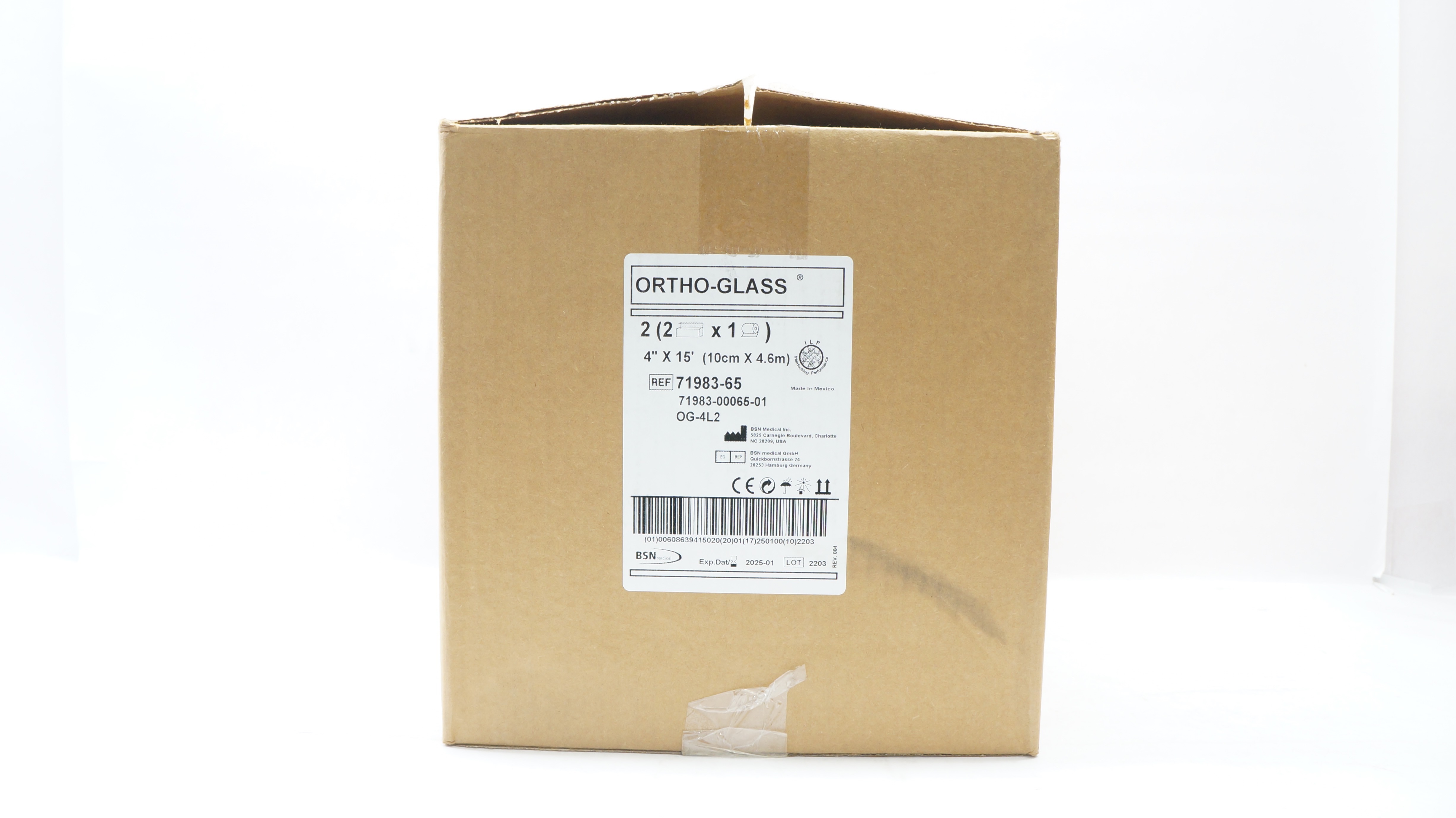 BSN 71983-65 Ortho-Glass 4inch x 15' - Case of 2