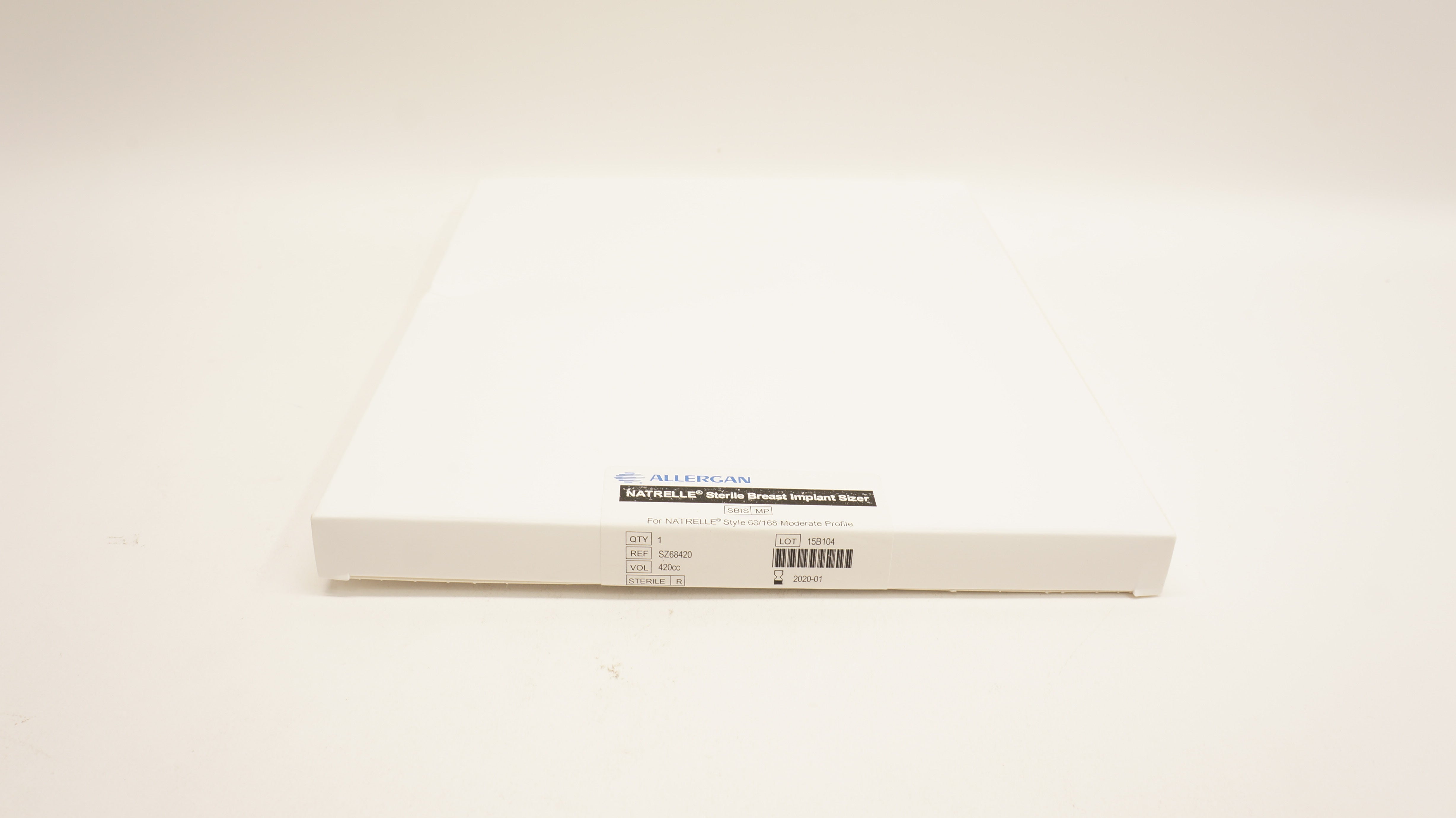 Allergan SZ68420 Sterile Breast Implant Sizer 420cc (x)