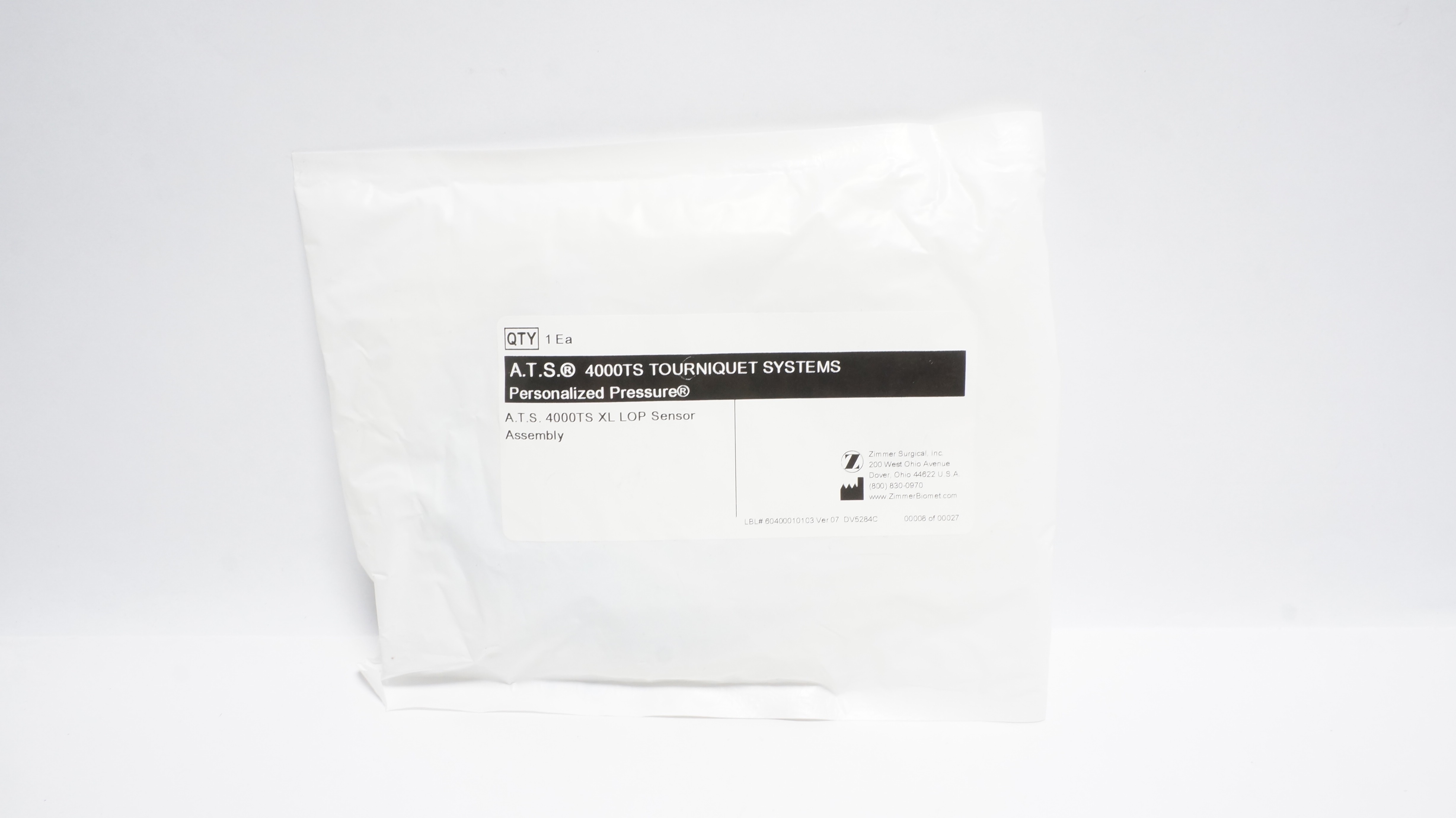 Zimmer A.T.S. 4000TS XL LOP Sensor Assembly