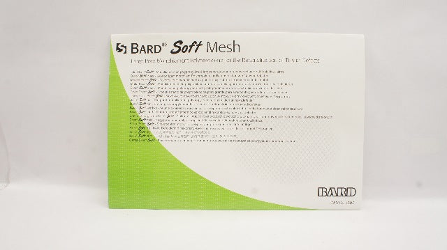 Bard 0117016 Soft Mesh Large Pore Monofilament Polypropylene 12inch x 12inch (x)