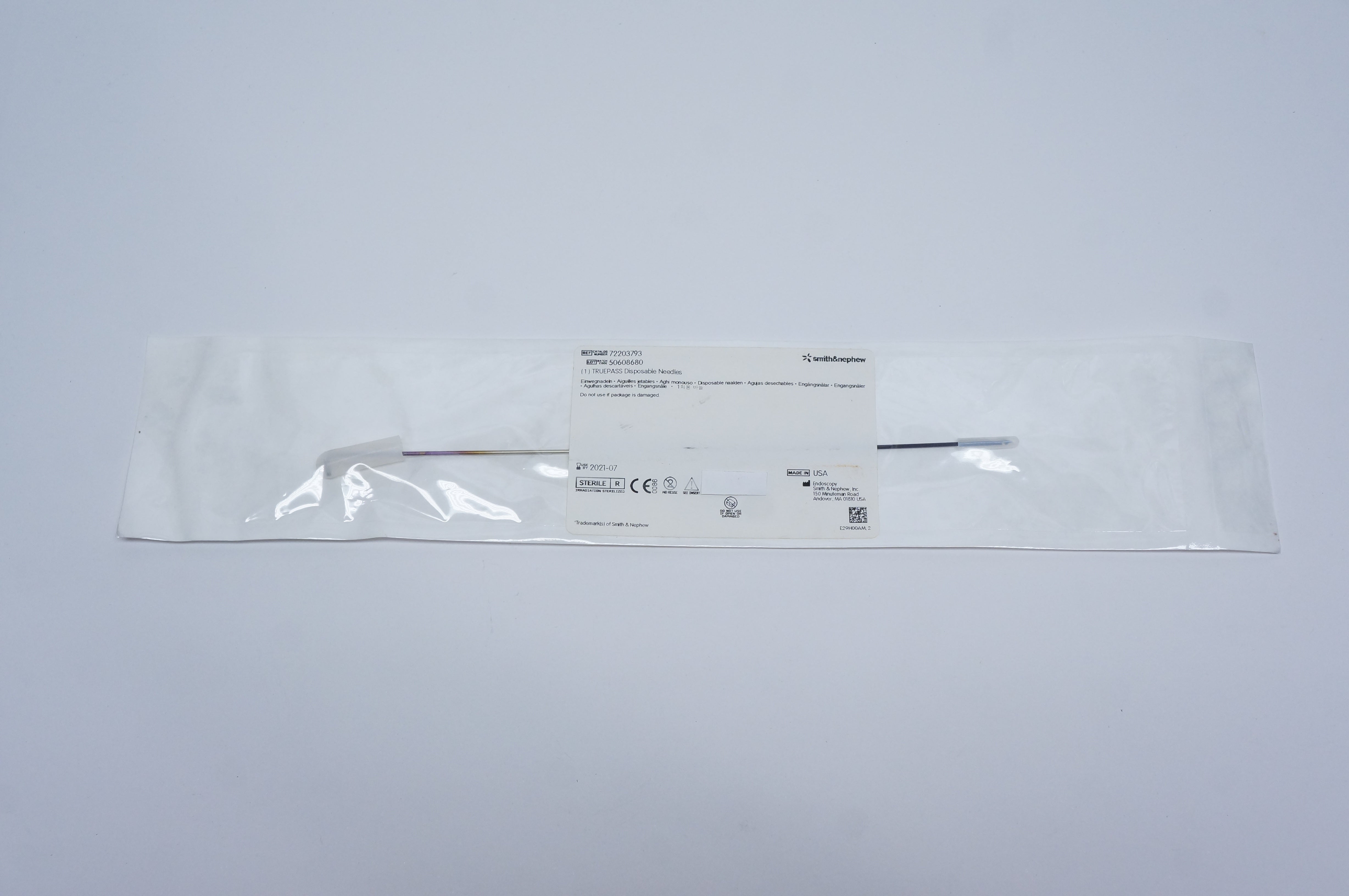 Smith&Nephew 72203793 TRUEPASS Disposable Ndle