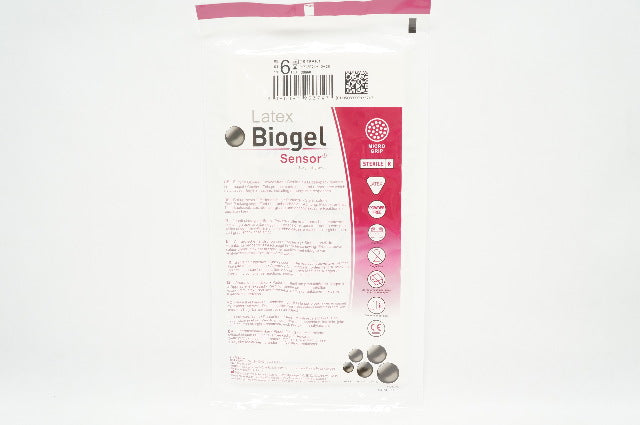 Molnlycke HealthCare 30660 Biogel Sensor Surgical Gloves, Size 6 (x)