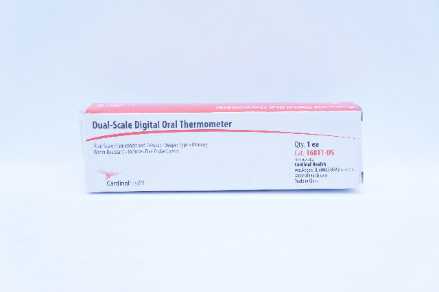 Cardinal Health 16811-DS Dual-Scale Digital Oral Thermometer