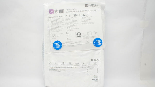 Arrow CDC-45854-XP1A Quad-Lumen Central Venous Cath.Kit 8.5Fr x 20cm x .032in(x)