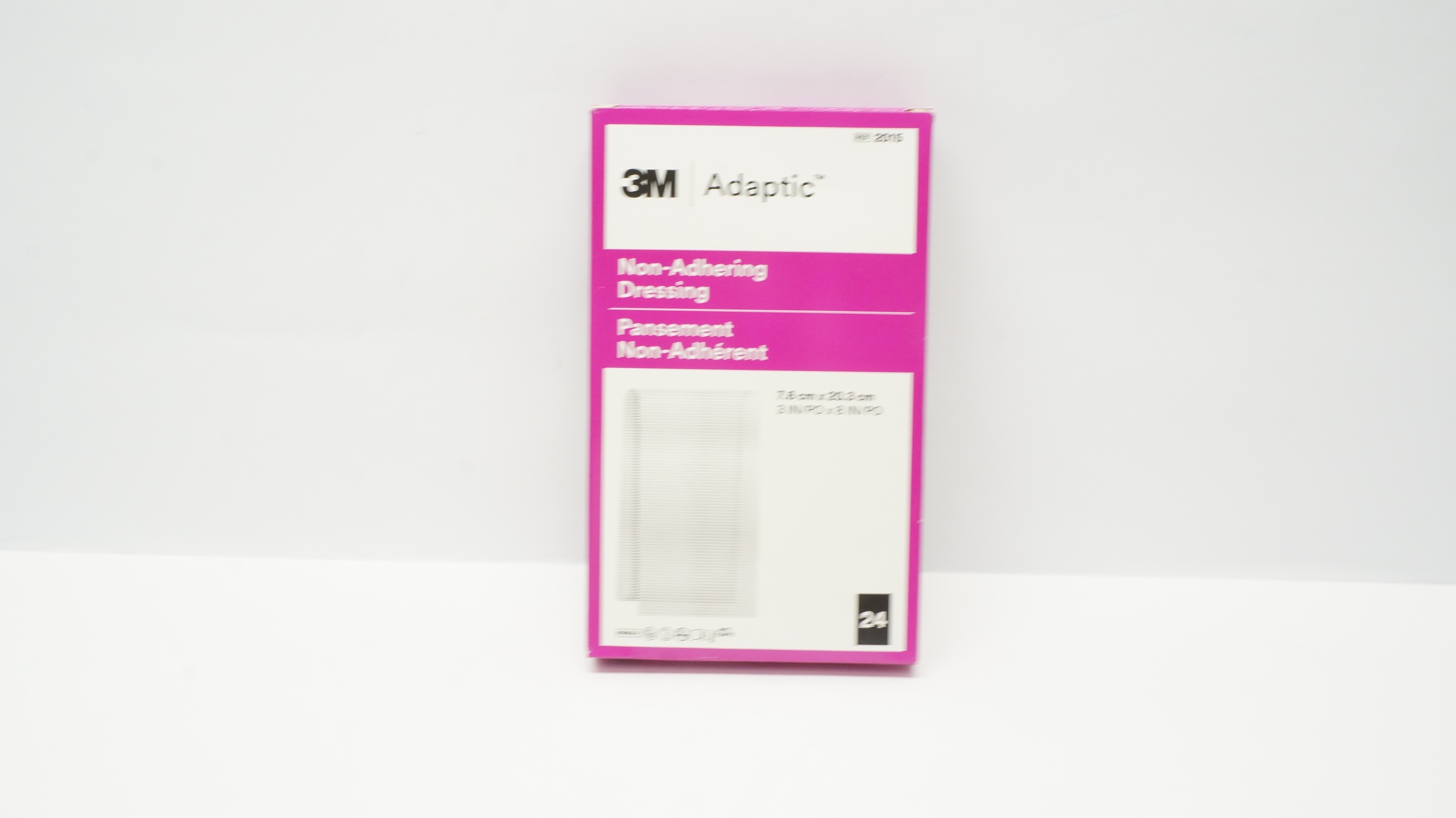 3M 2015 Adaptic Non-Adhering Dressing 3in x 8in - Box of 24