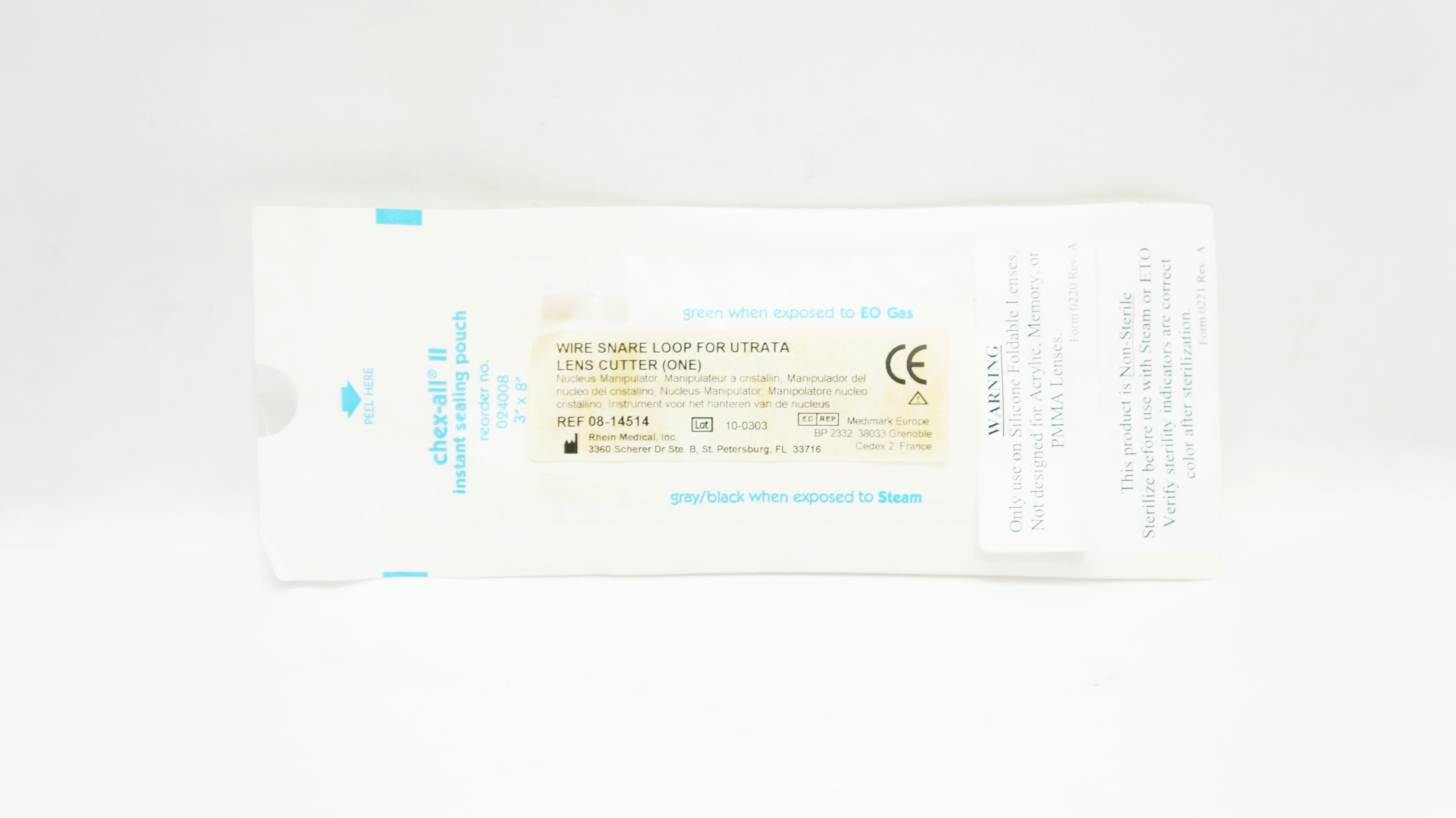 Rhein Medical 08-14514 Wire Snare Loop for Utrata Lens Cutter