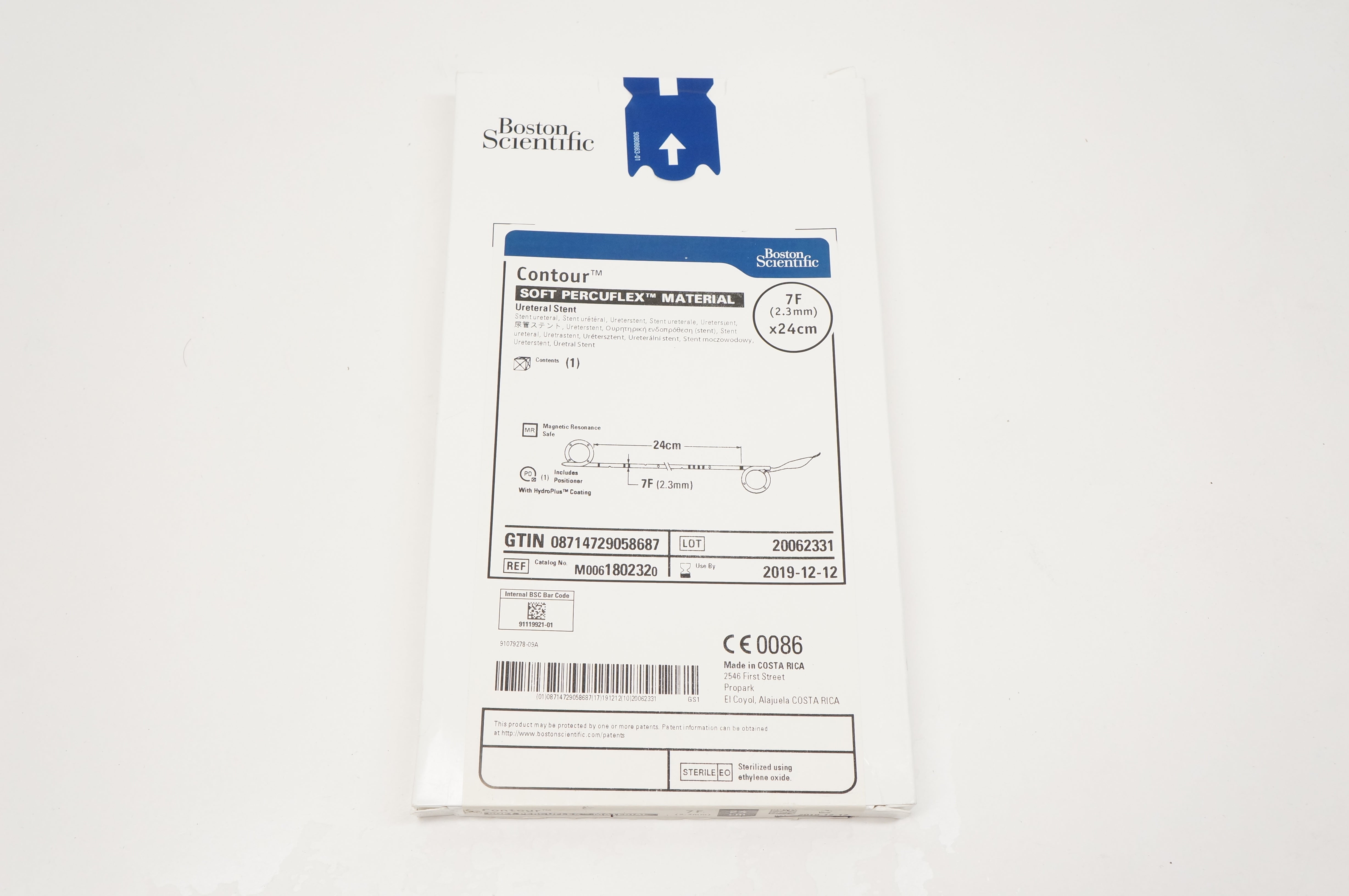 Boston Scientific 180232 Contour Soft Percuflex Material 7F x 24cm (x)
