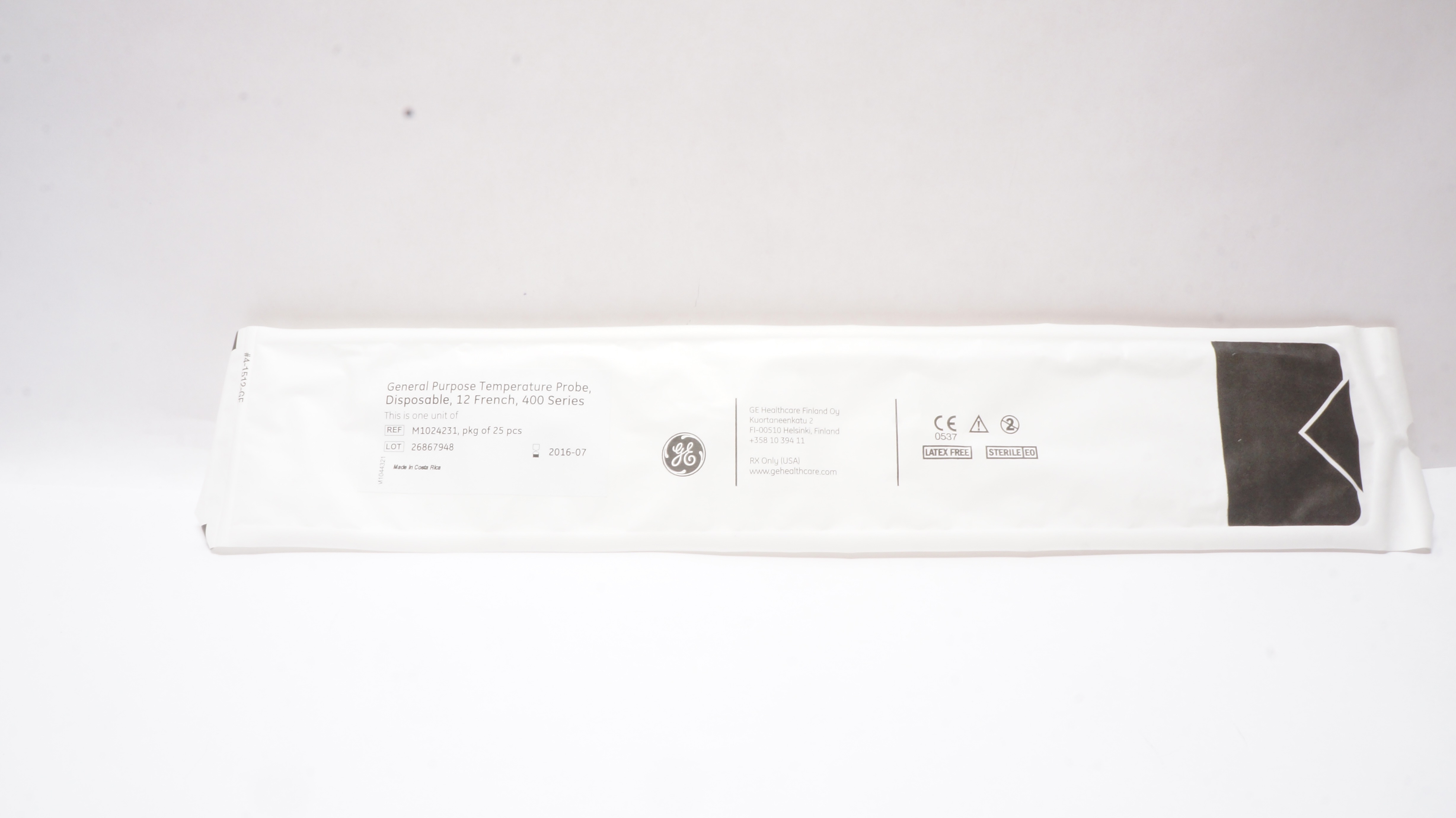 GE Healthcare M1024231 General Purpose Temperature Probe 12Fr 400Series (X)
