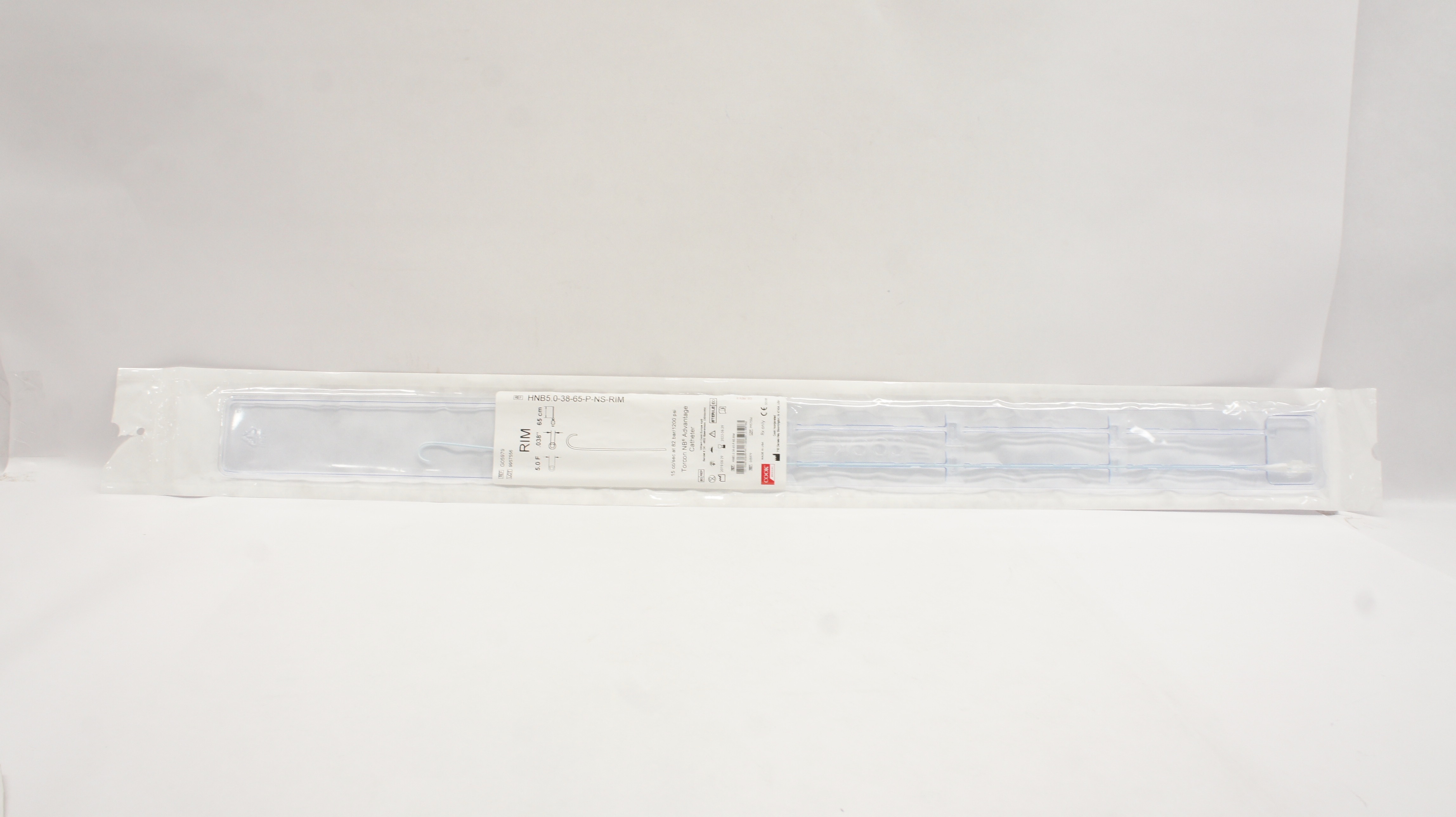 Cook Medical G05979 RIM Torcon NB Advantage Cath. 5F x 0.038inch x 65cm (x)