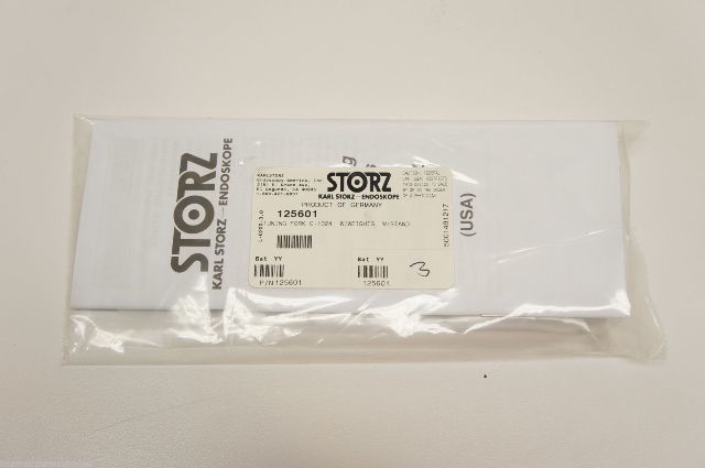 Karl Storz 125601 Tuning Fork C-1024 with Weights and Stand