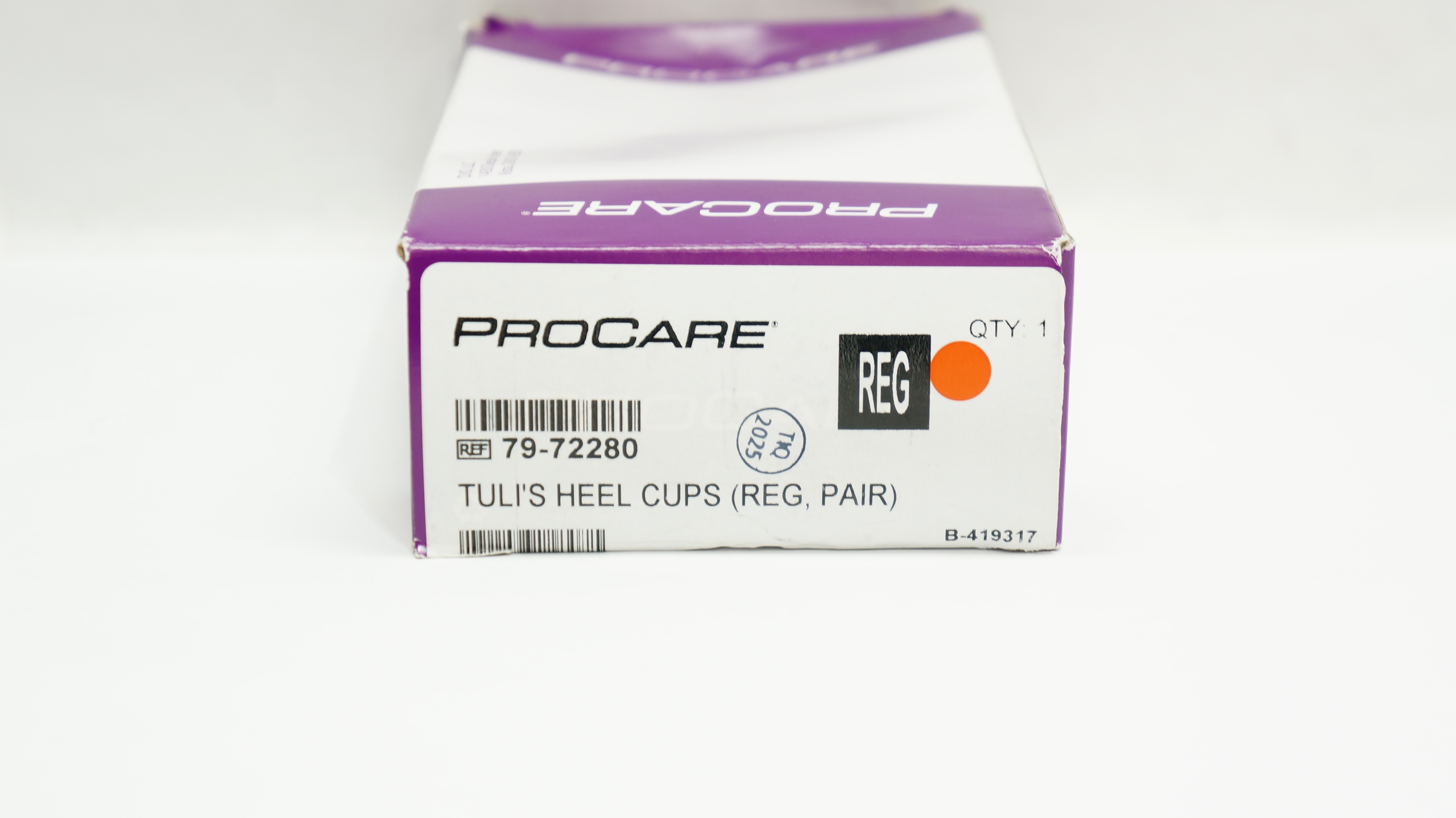 DJO 79-72280 Procare Tuli's Heel Cups (Regular, Pair)
