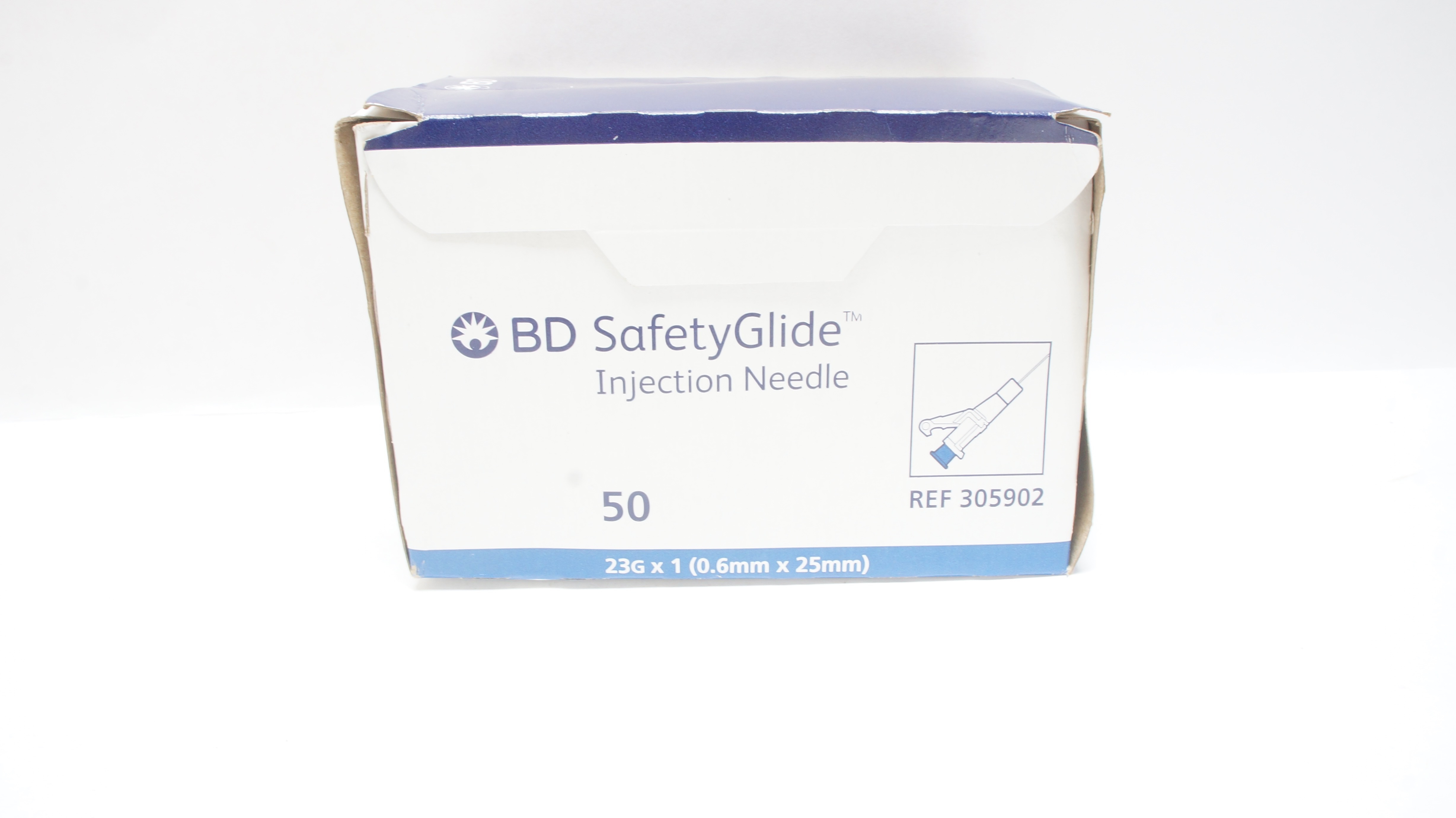 BD 305902 SafetyGlide Ndle 23G x 1inch - Box of 40