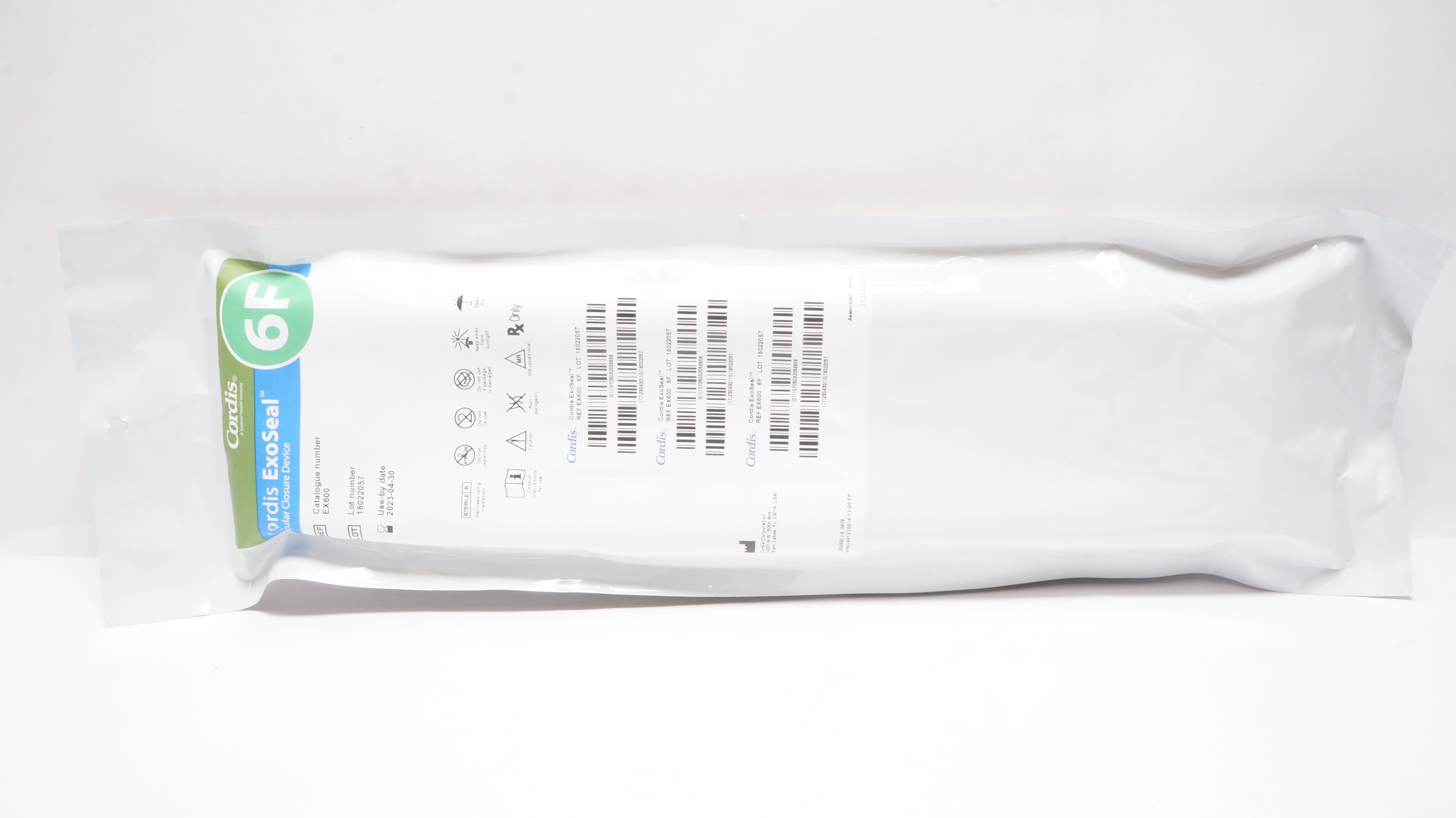 Cordis EX600 ExoSeal Vascular Closure Device 6F (x)