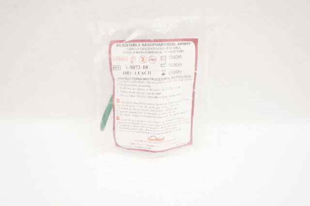 SunMed 1-5072-18 Adjustable Nasopharyngeal Airway 18Fr (x)