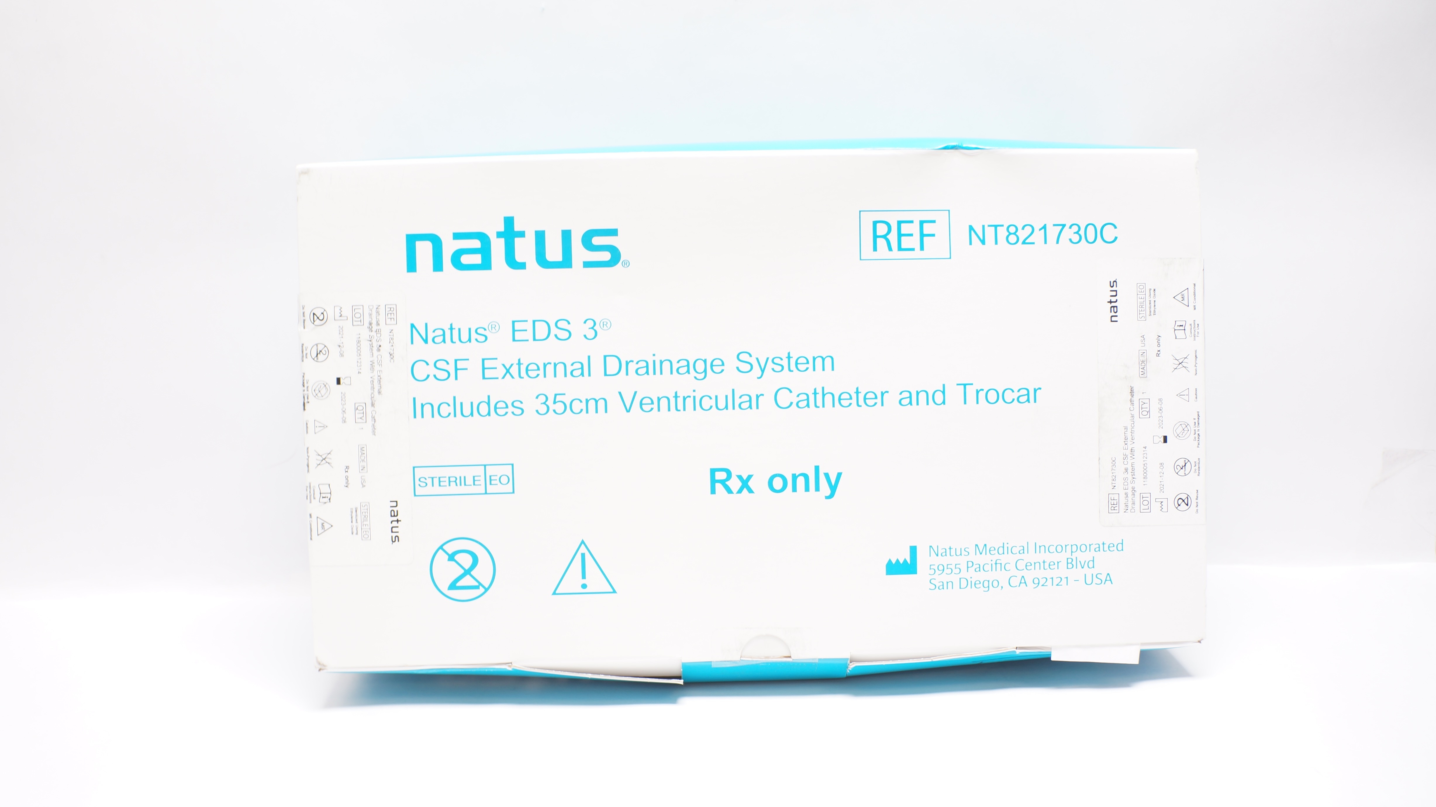 Natus Medical NT821730C EDS 3 CSF External Drainage System w/Ventricular Cath(x)