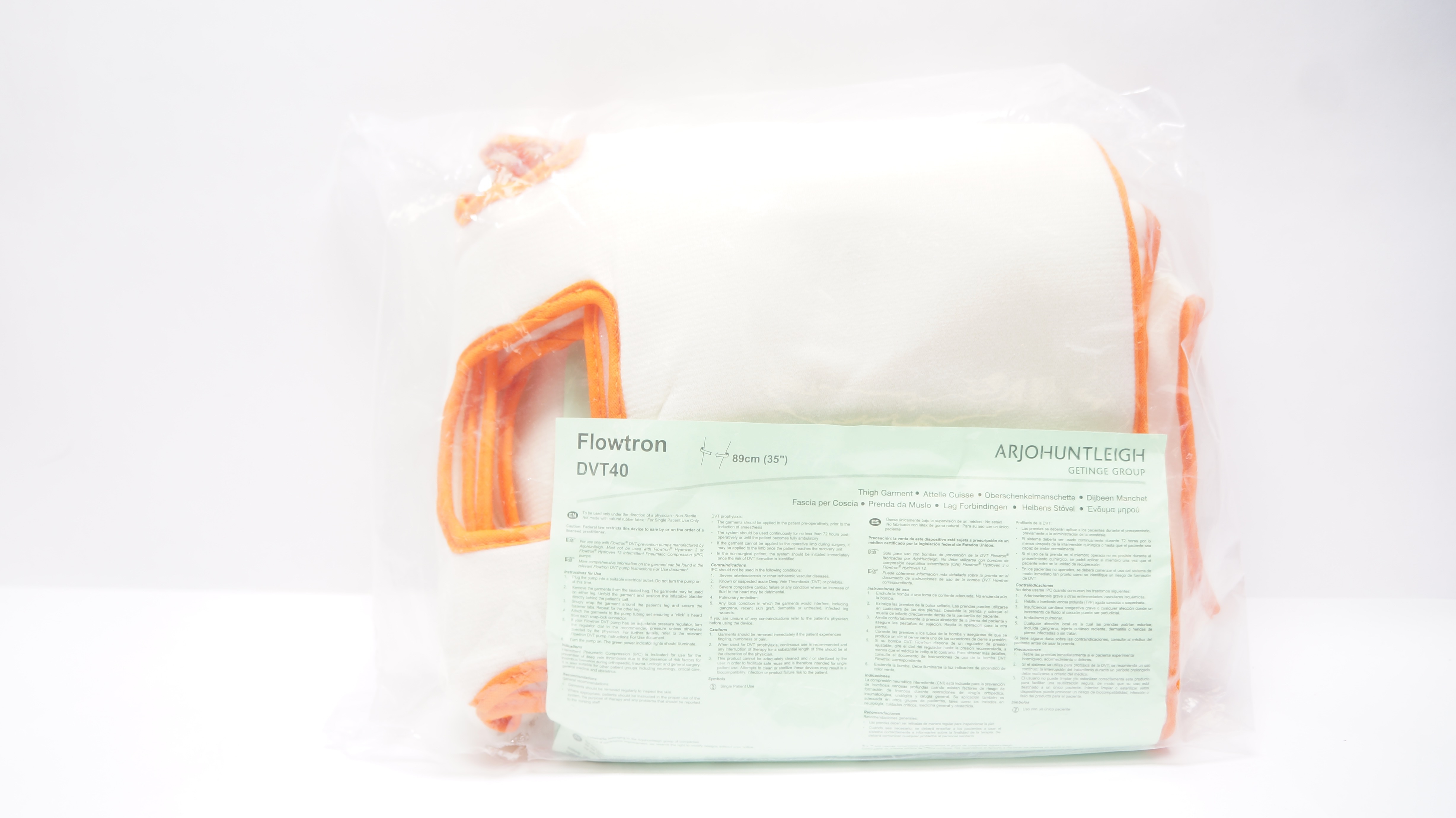 Arjohuntleigh DVT40 Flowtron Thigh Garment Large ≤35 inch