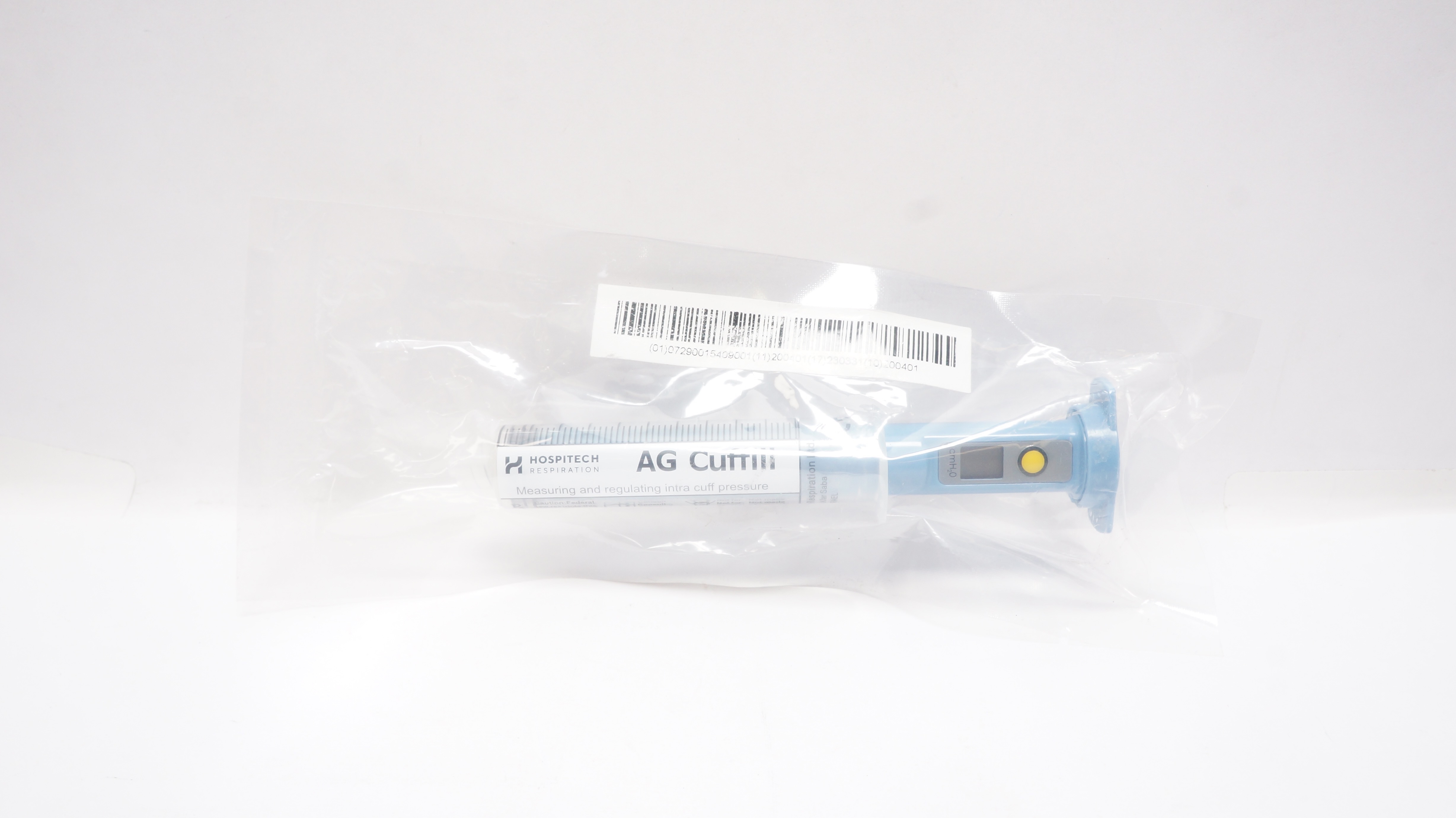 Hospitech Respiration HSCUFF0041 AG Cuffill Measuring Intra Cuff Pressure
