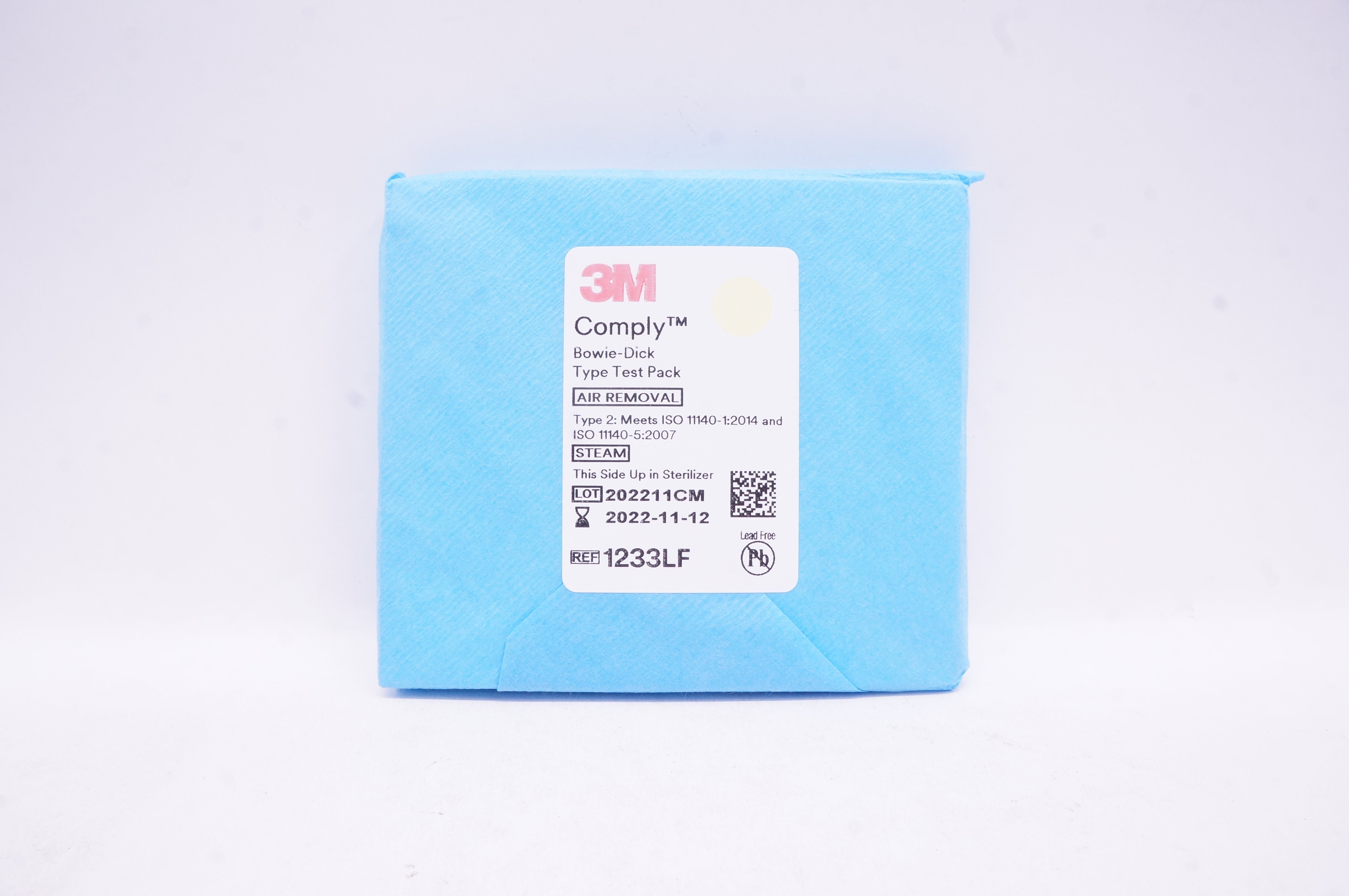 3M 1233LF Comply Bowie-Dick Type Test Pack Air Removal Type 2