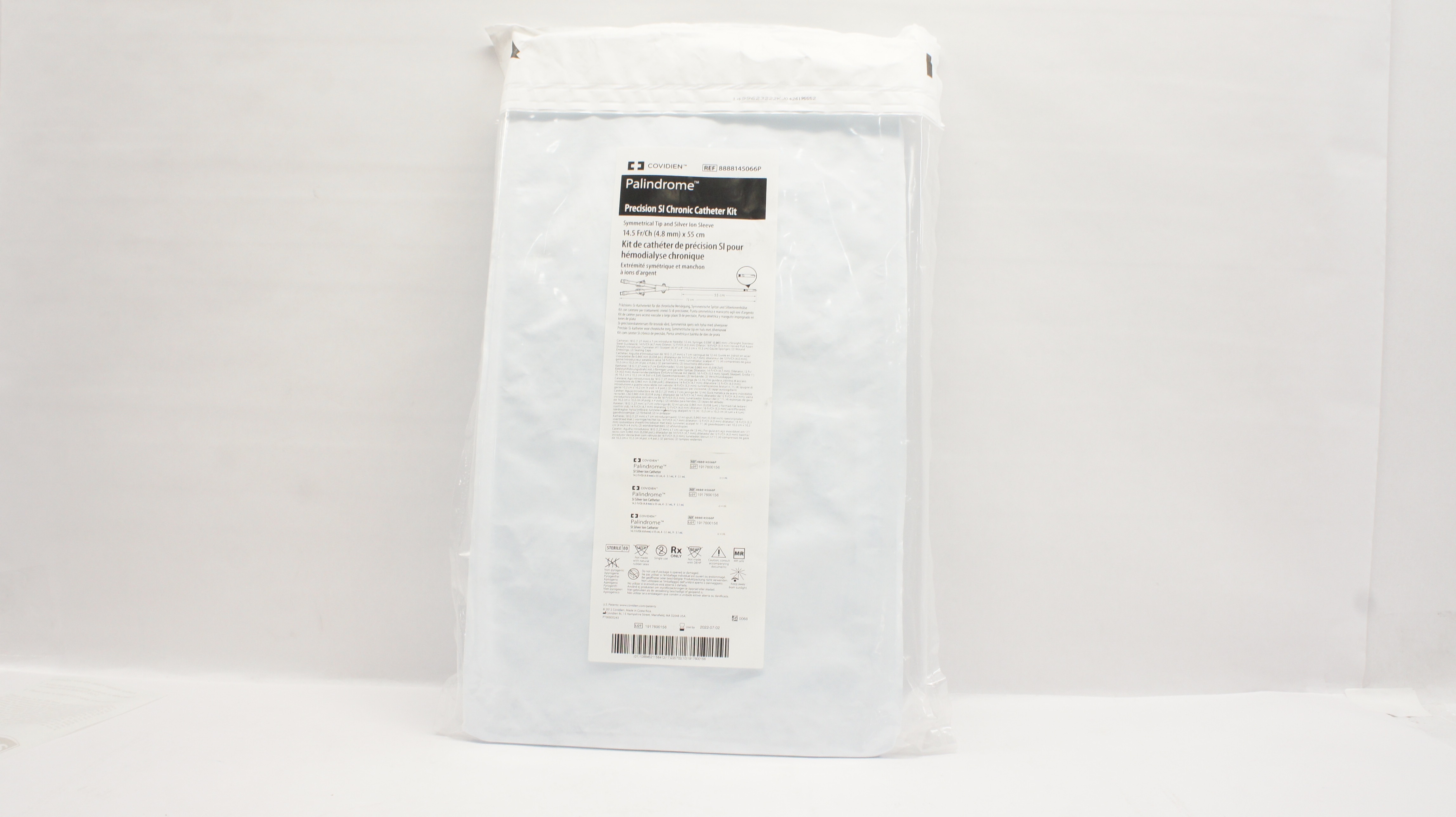 Covidien 8888145066P Palindrome Precision SI Chronic Cath. Kit 14.5Fr/Chx55cm(x)