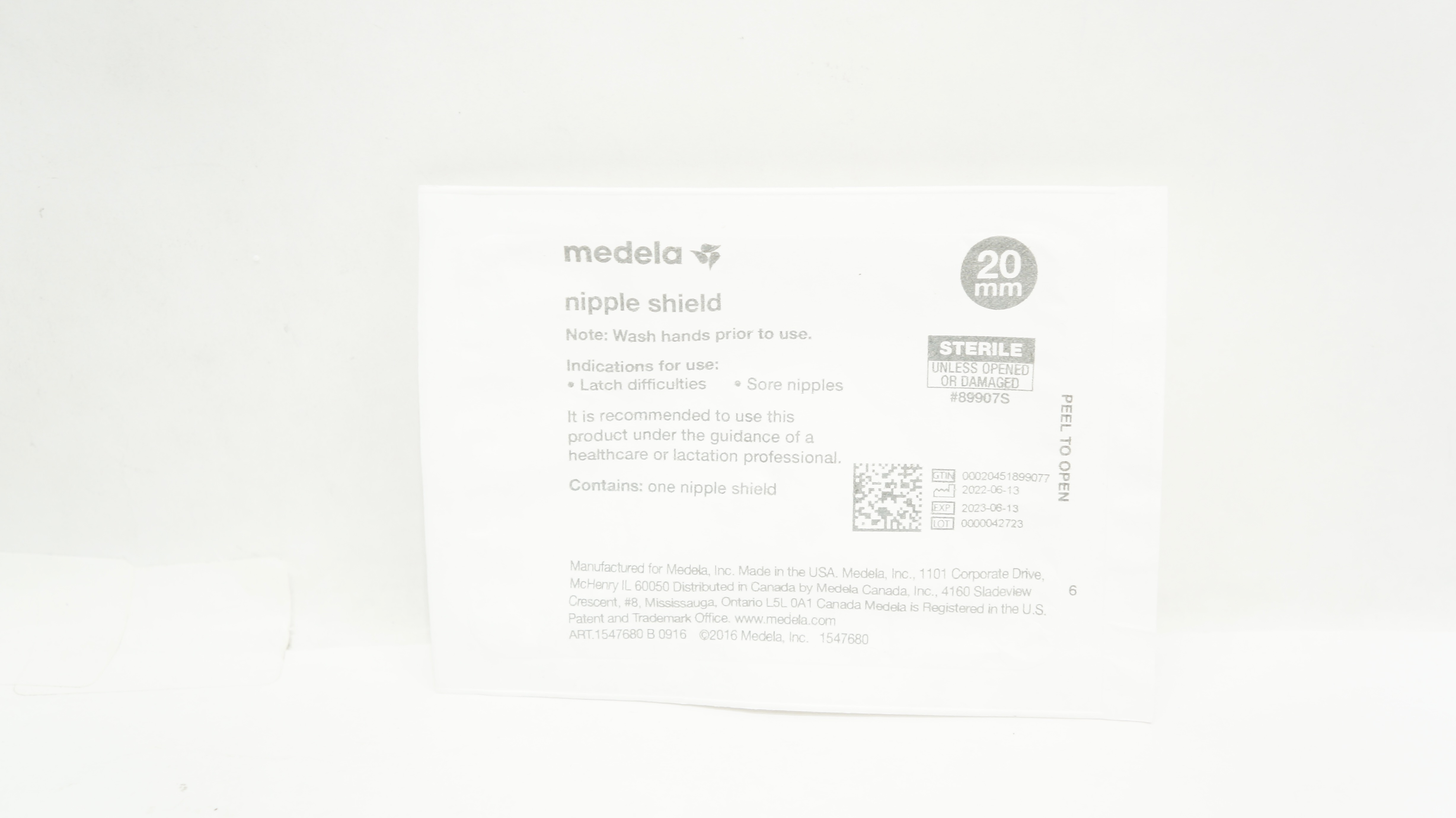 Medela 89907S Nipple Shield 20mm (x)