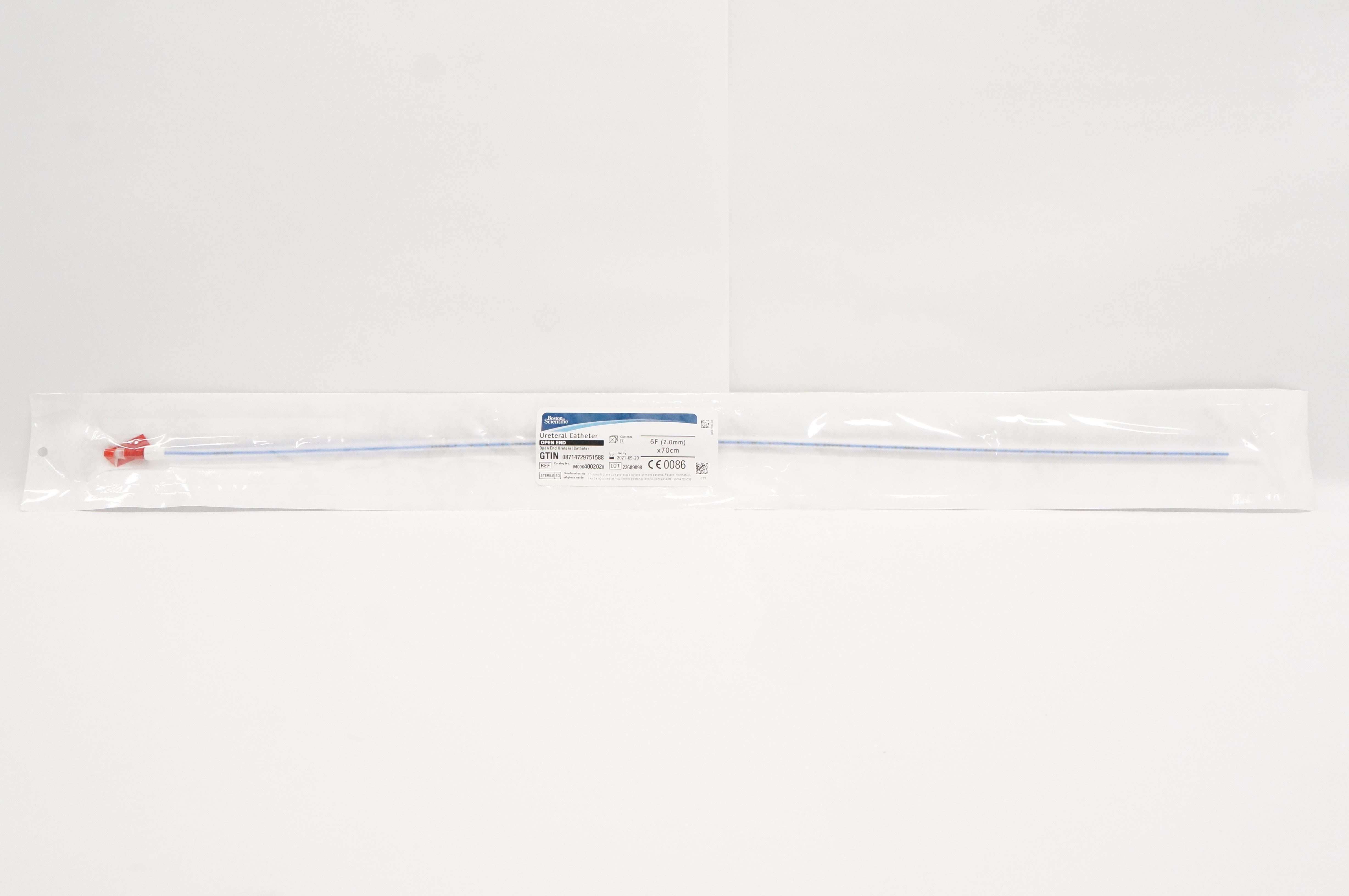 Boston Scientific M0064002020 Open End Ureteral Cath. 6F x 70cm (x)