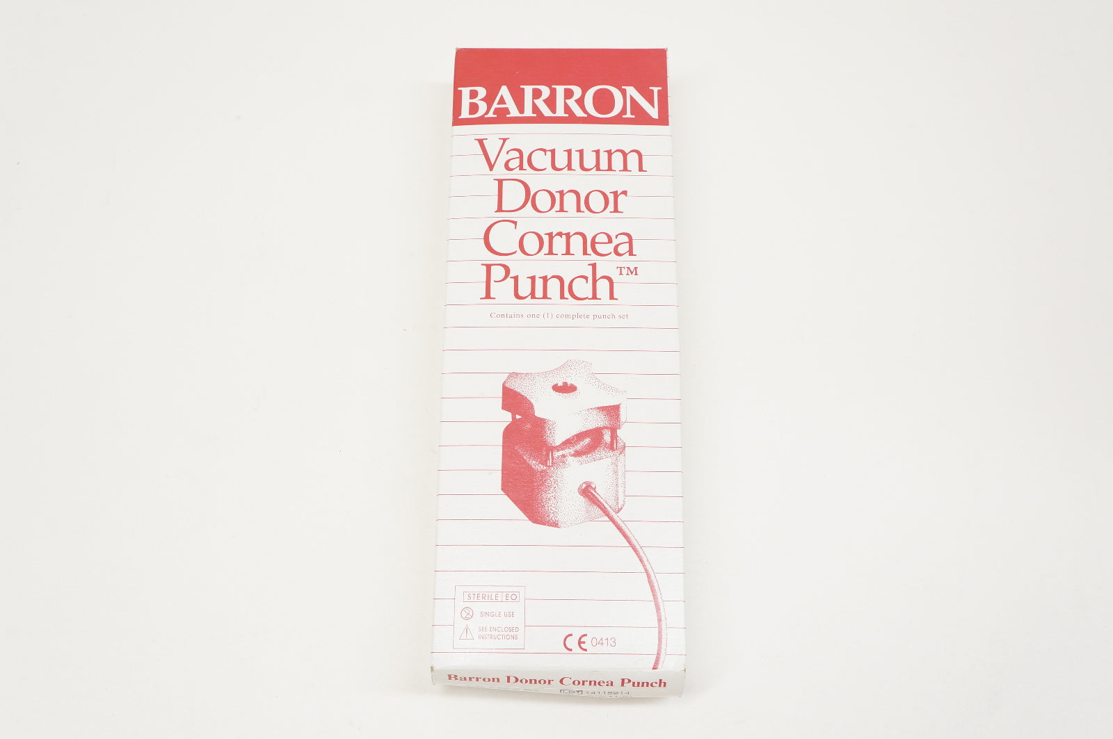 Katena K20-2100 Barron Vacuum Donor Cornea Punch 6.0mm Diameter (x)