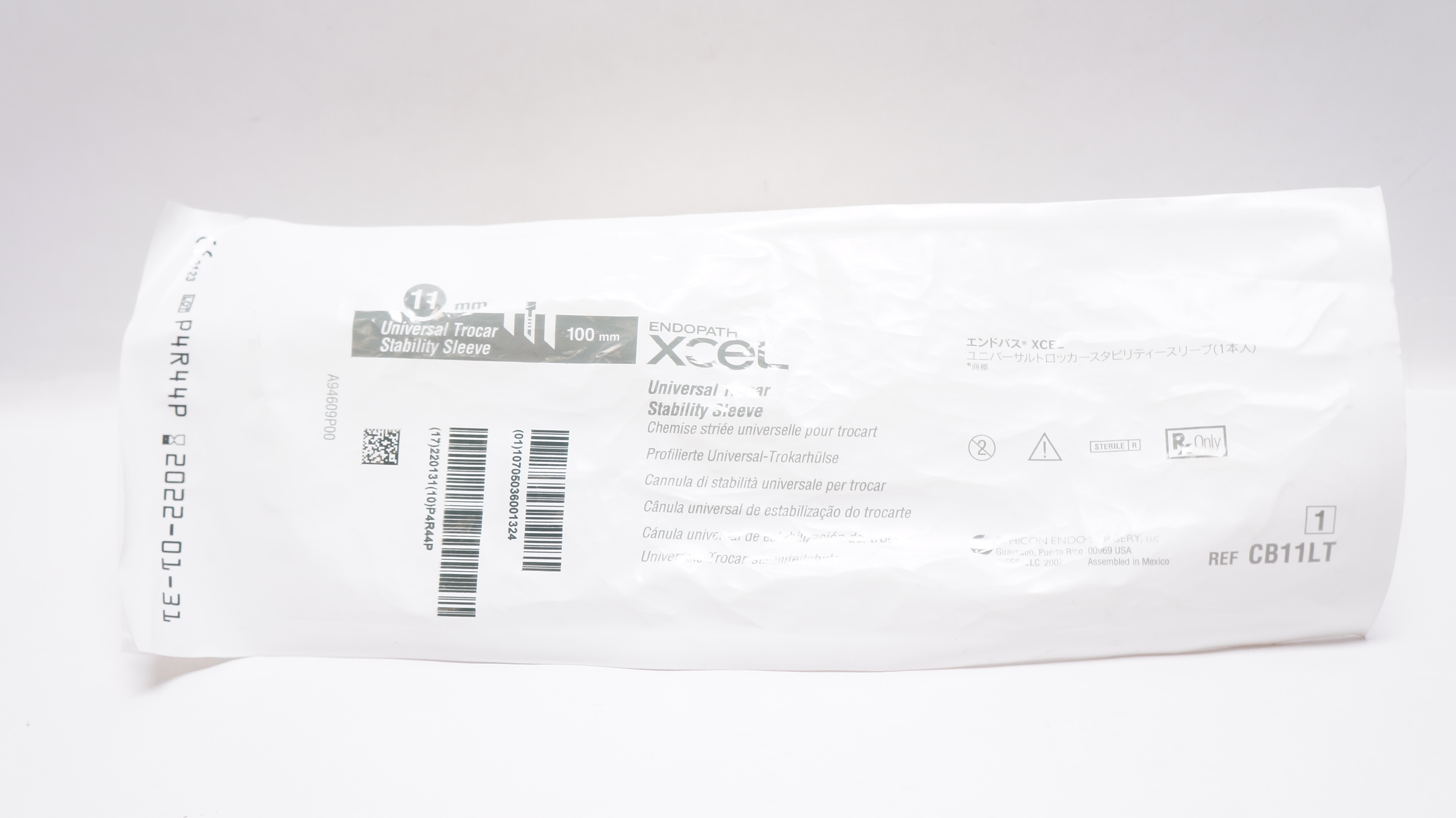 Ethicon CB11LT Universal Tracar Stability Sleeve 100mm (x)