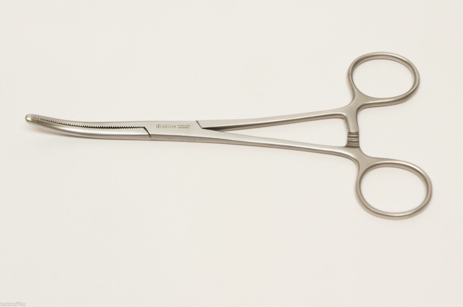 Sicoa Forceps Hemo Rochester-Pean 6-6.50 inch Lg 1.875 inch Jaw Lg Qtr-Crvd Crs