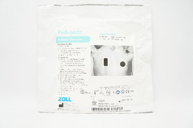 Zoll 8900-2061 Pedi-padz Multi-Function Pediatric Electrodes > 8Years >55lbs