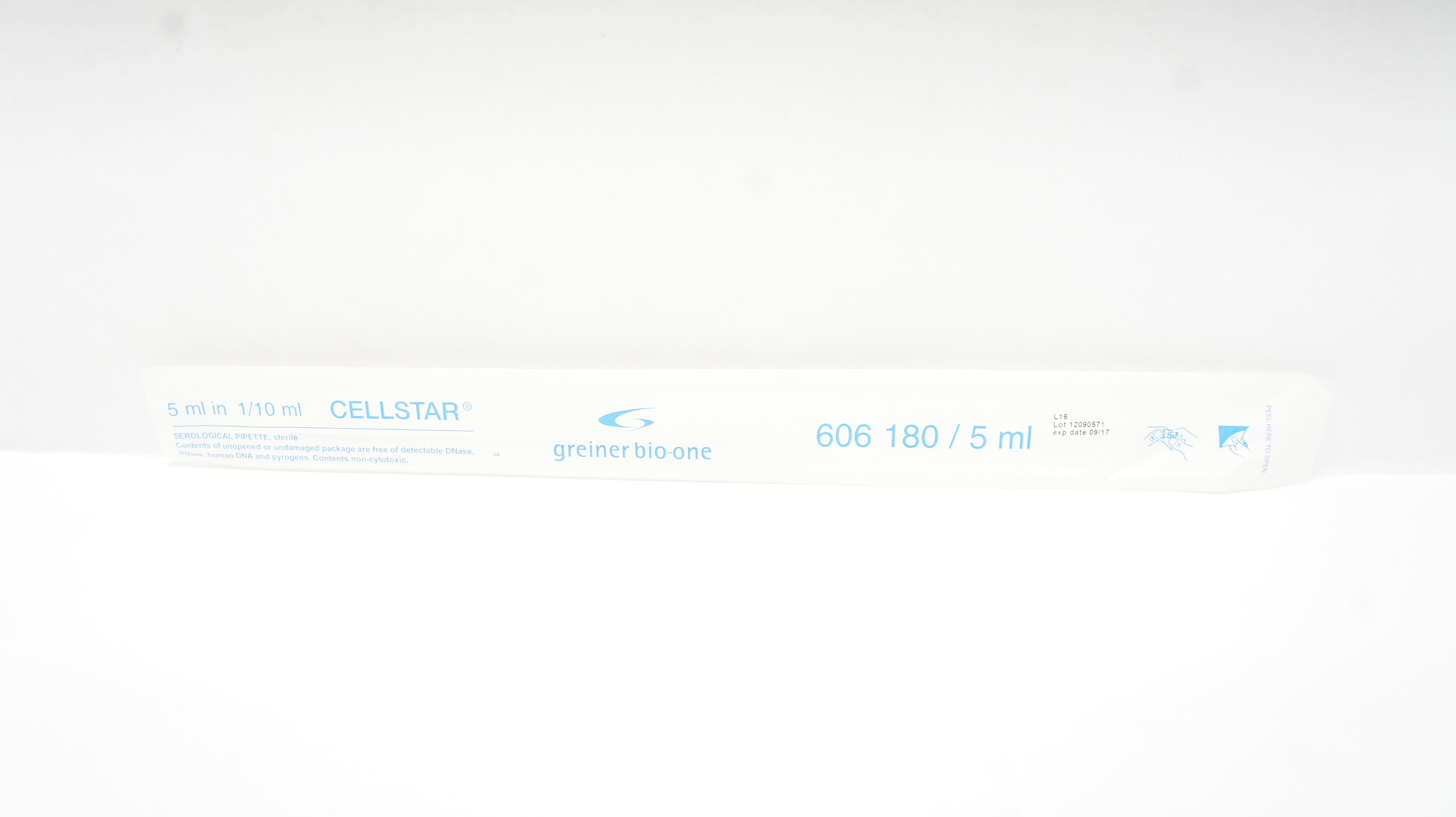 Cellstar 606 180/5ml Greiner Bio-One 5ml Im 1/10ml Serological Pipette (x)