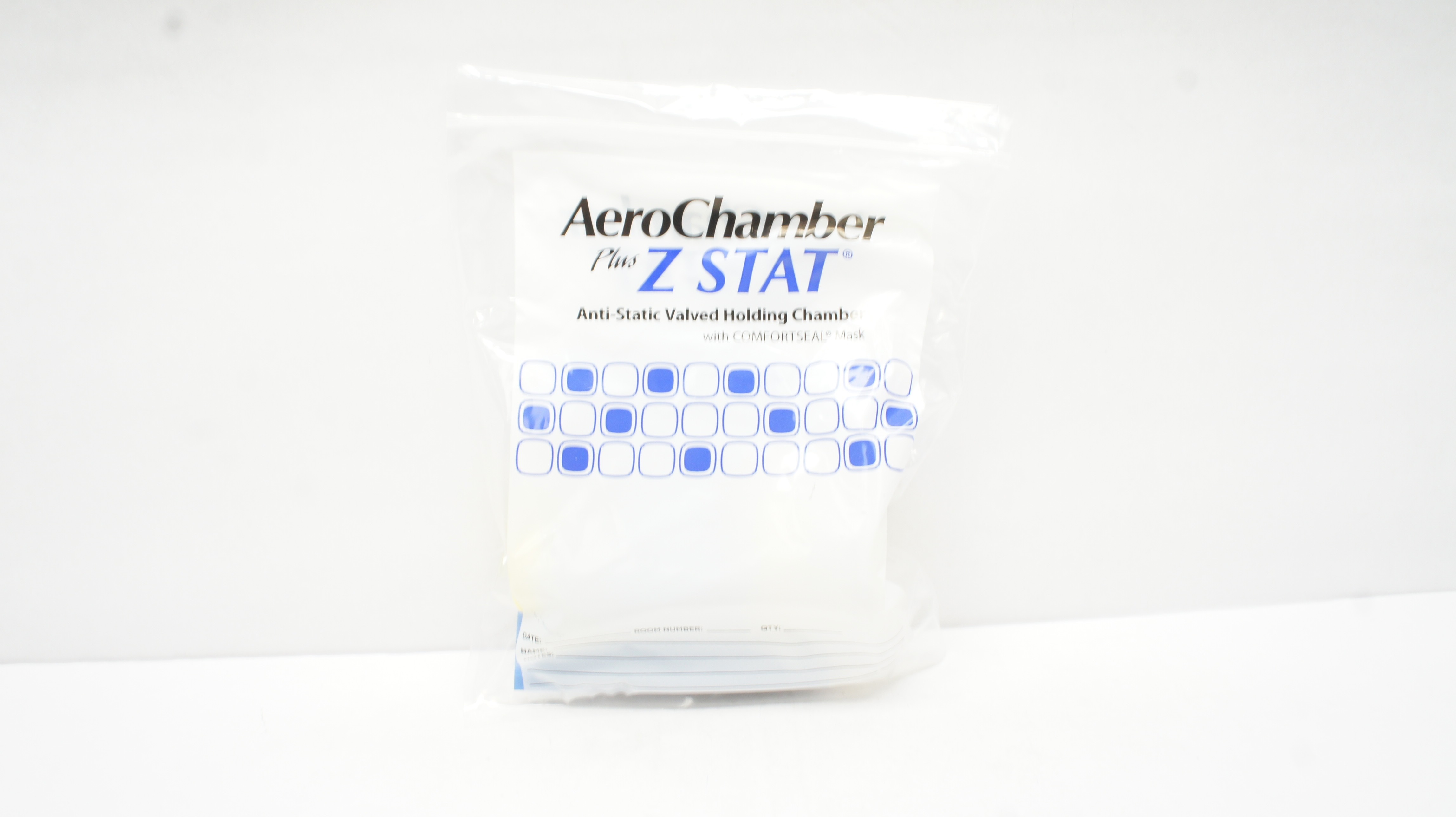 Monaghan AWB792-00 AeroChamber Plus Z Stat Anti-Static Valved Holding Chamber, M