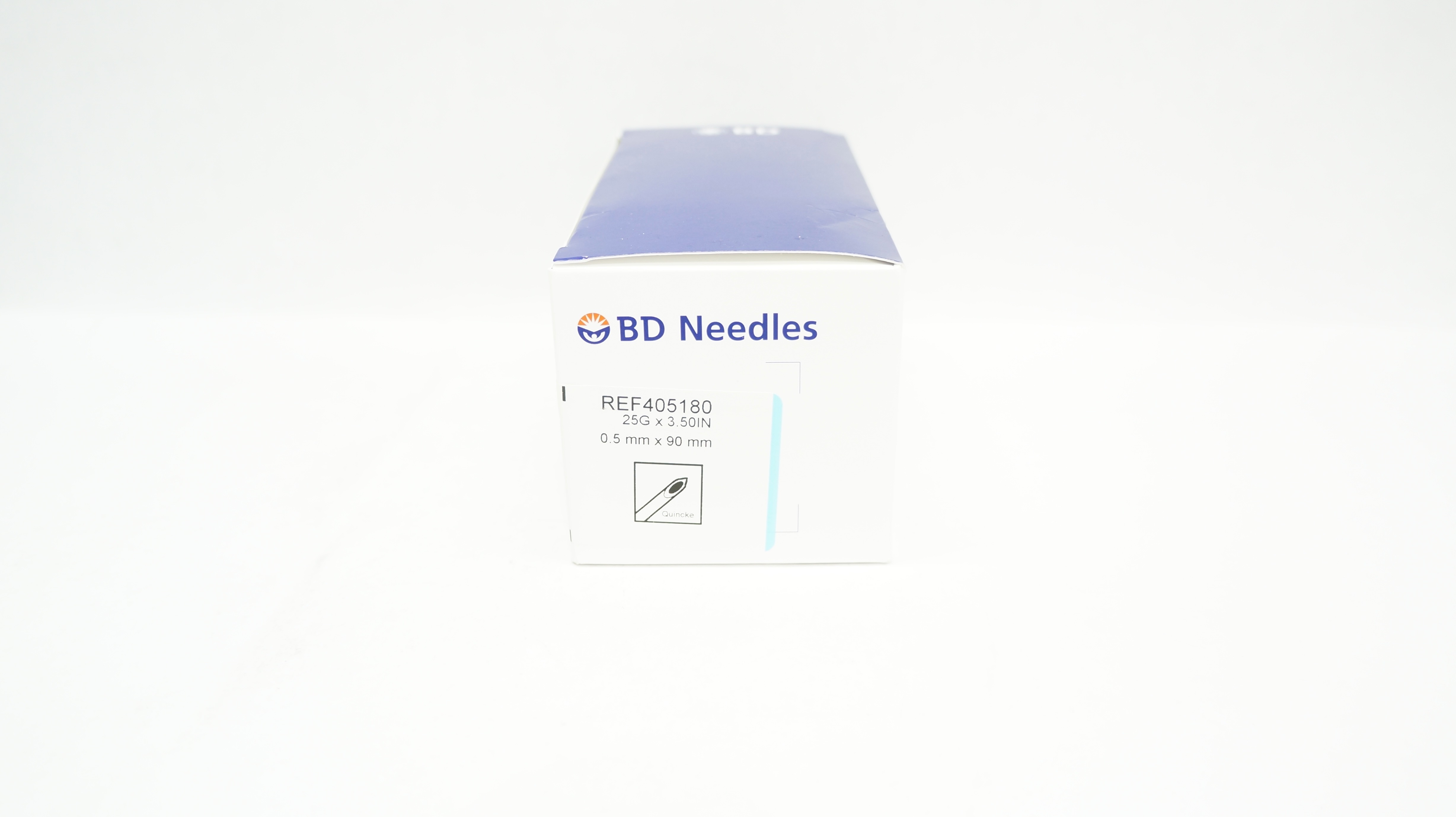 BD 405180 Spinal Ndle Quicke Type Point 25G x 3-1/2inch - Box of 25