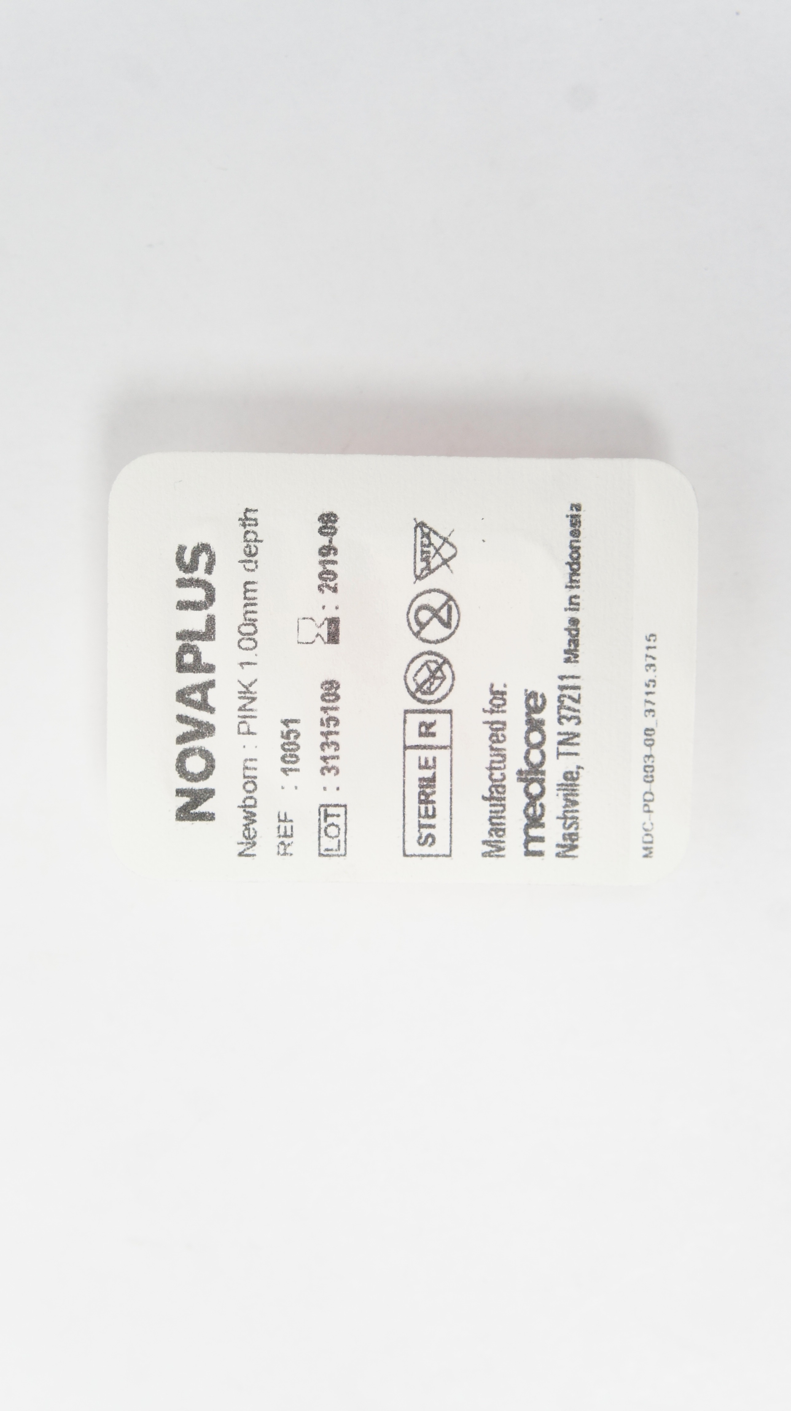 Medicore 10051 Novaplus Heel Insicion Device, PINK 1.00mm Depth (x)