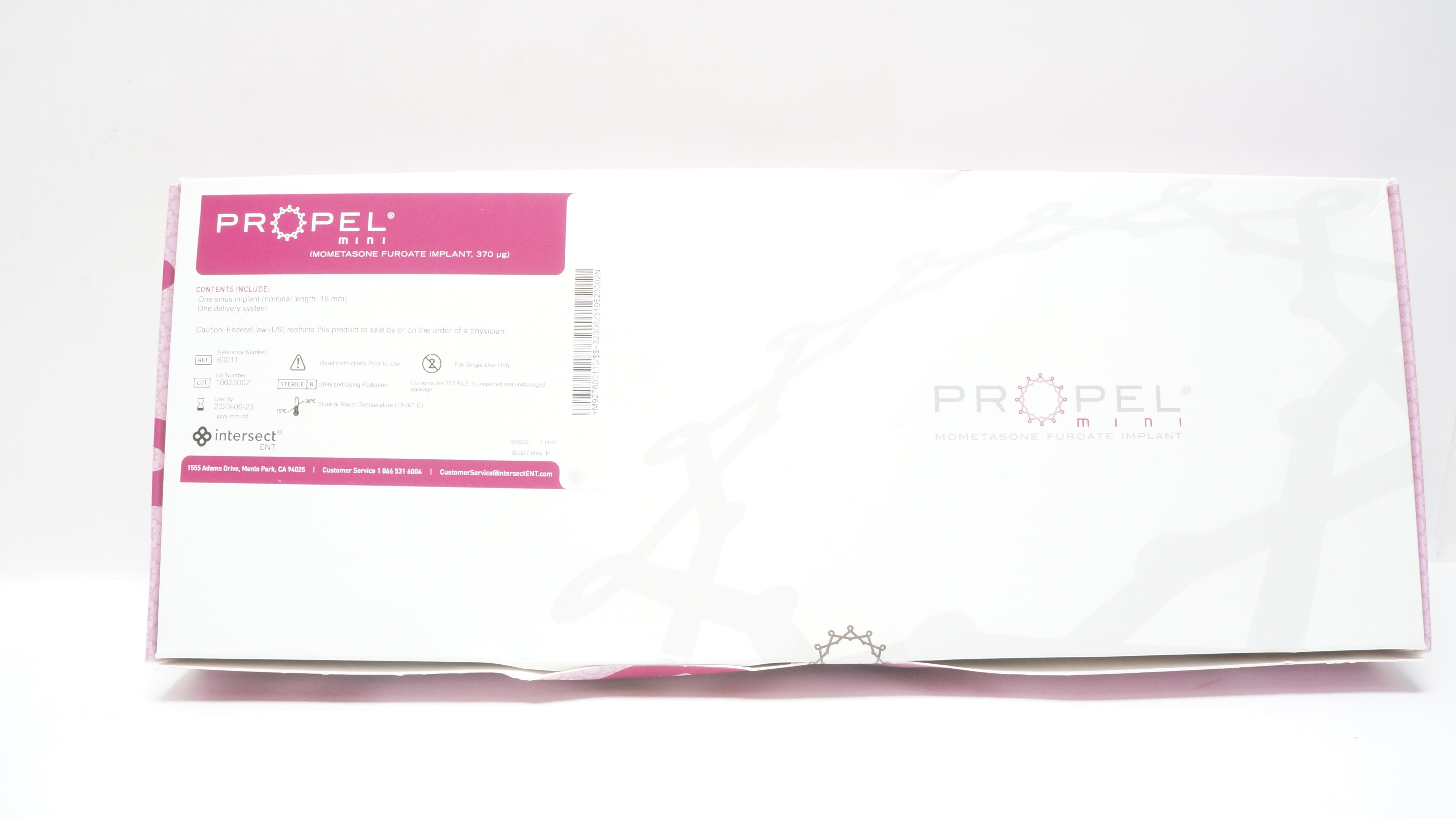 Intersect 60011 Propel Mini Mometasone Furoate Implant 370µg (x)