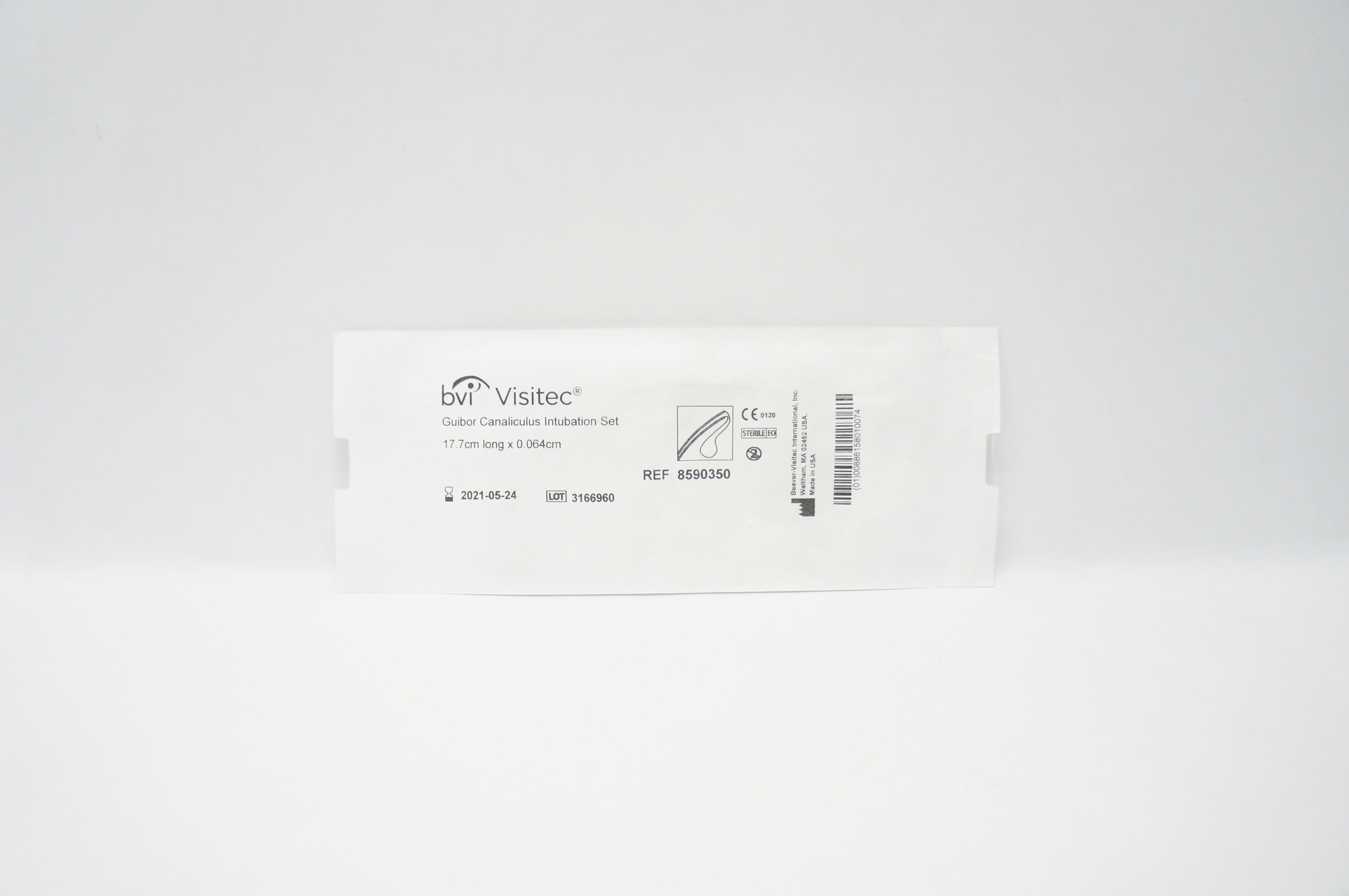 BVI 8590350 Visitec Guibot Canaliculus 17.7cm Long x 0.064cm (x)