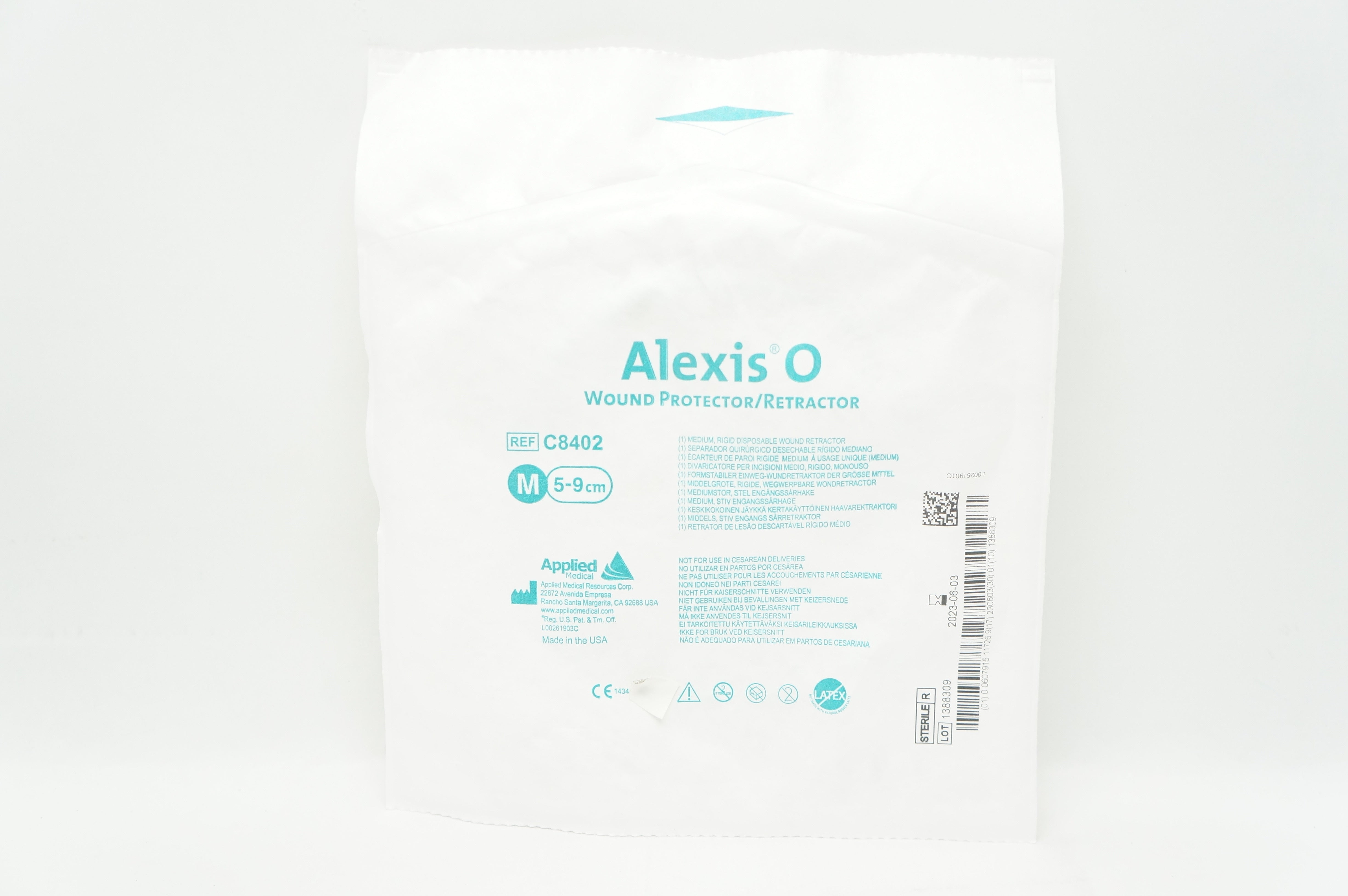 Applied Medical C8402 Alexis O Wound Protector/Retractor Medium 5-9 cm (x)