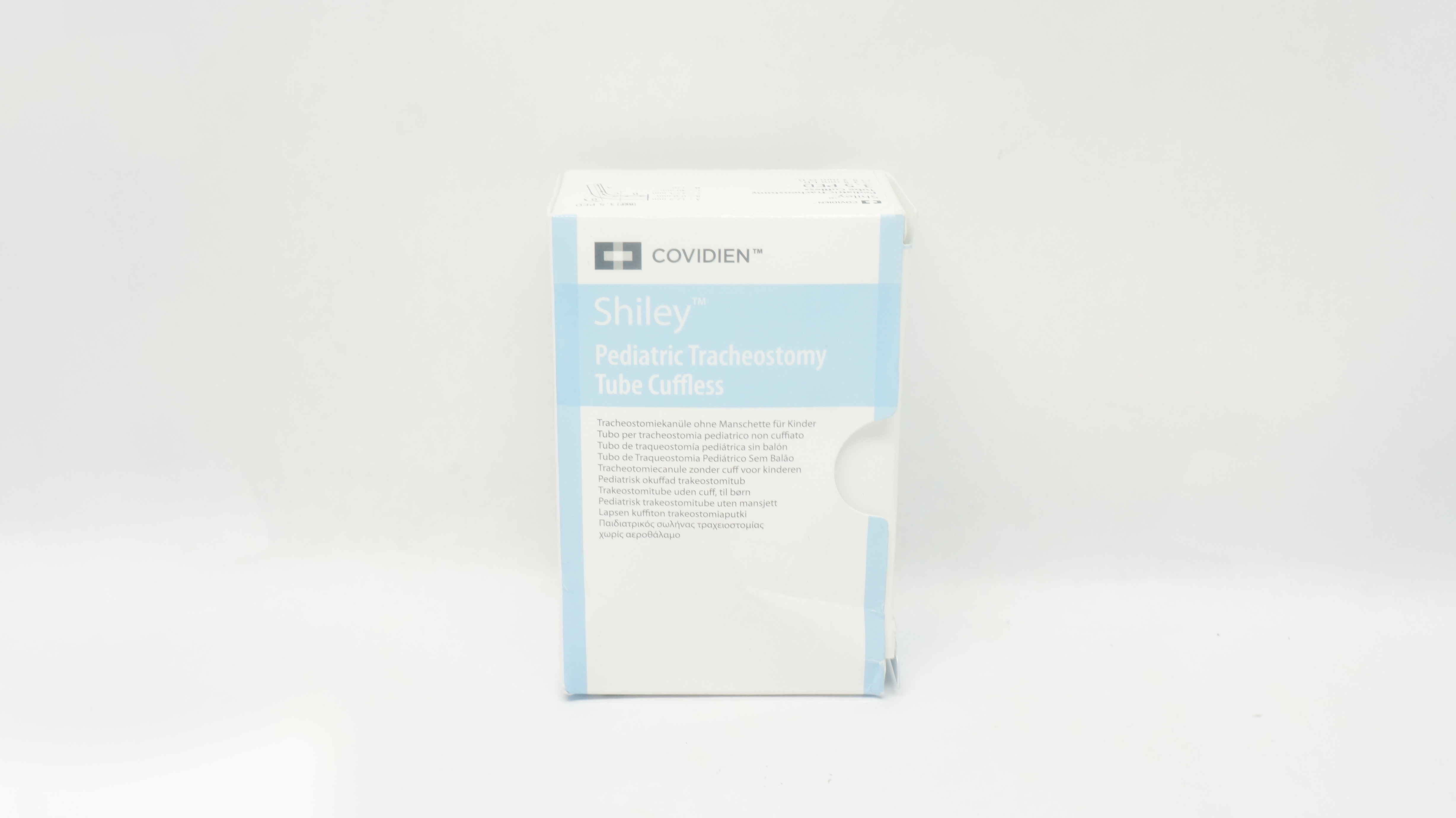 Covidien 3.5PED Shiley Pediatric Tracheosotomy Tube Cuffless 3.5 ID 5.2mm OD