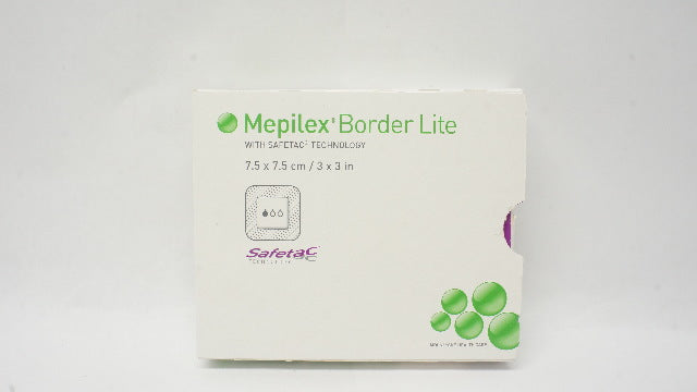 Molnlycke Healthcare 281200 Mepilex Border with Safetac Tech 3x3inch-Box of 5(x)