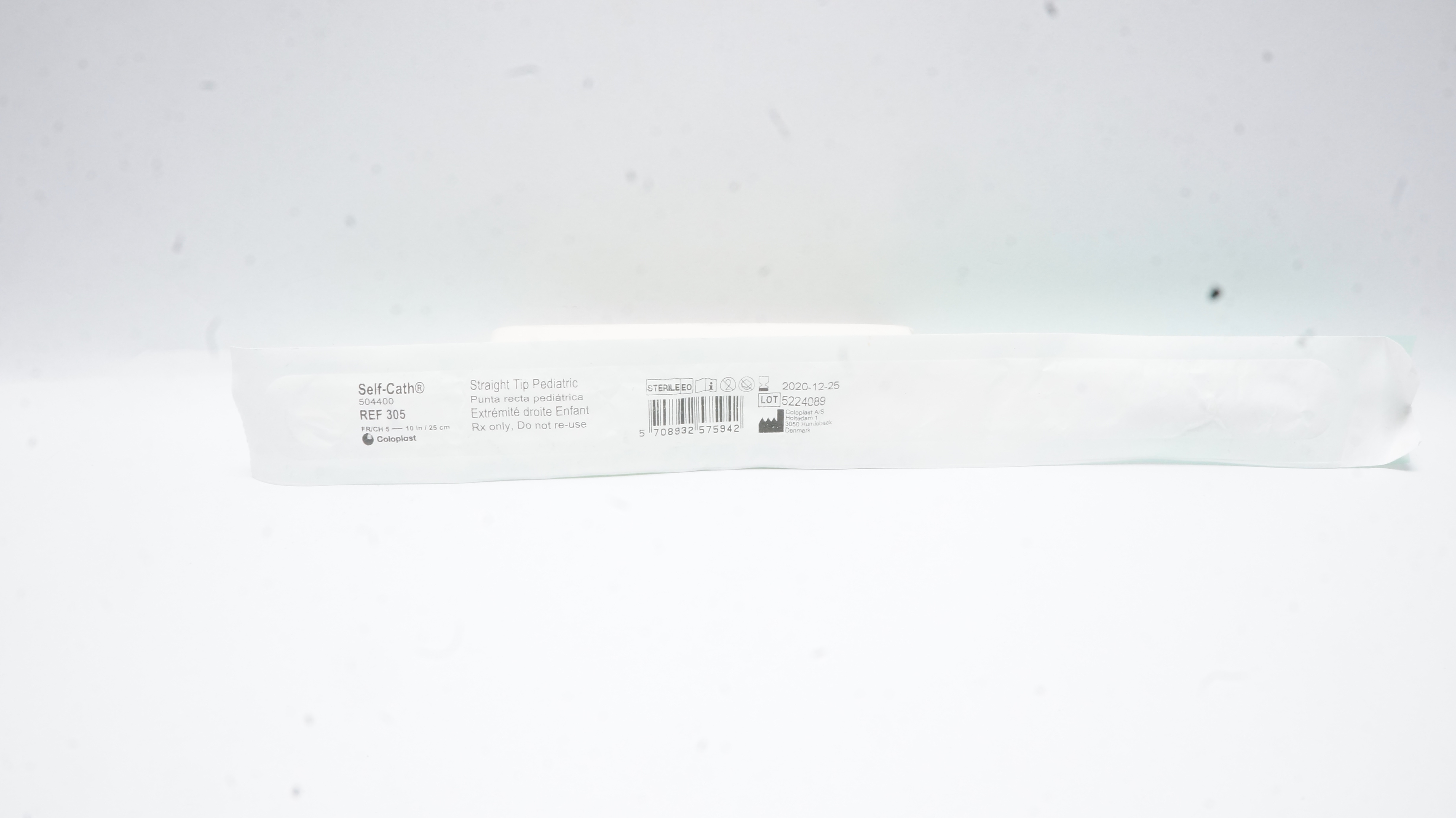 Coloplast 305 Self-Cath Straight Tip Pediatric Cath. 5Fr/Ch x 10inch (x)