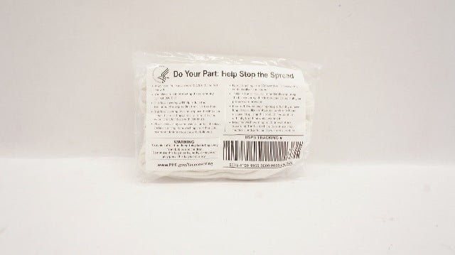 Face Covering W/ Silver And Copper