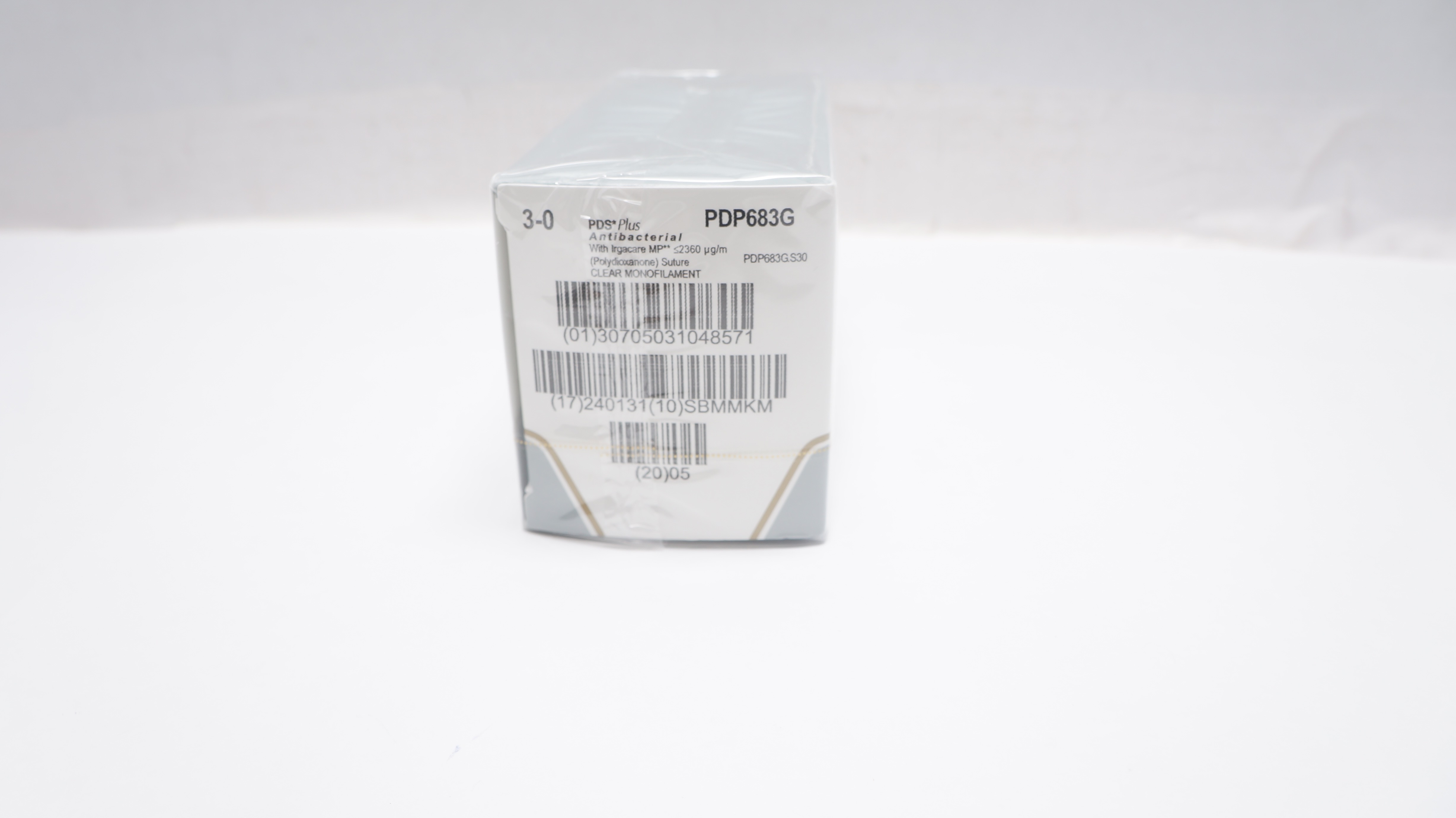 Ethicon PDP683G 3-0 PDS Plus Antibacterial Stre.18inch, PS-1, 24mm(x)- Box of 12