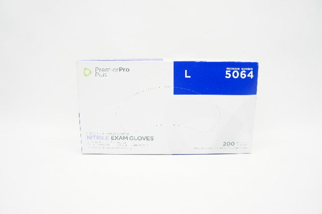 PremierPro 5064 Nitrile Exam Gloves L - Box of 200