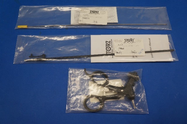 Karl Storz 33356MS Click Line MANHES Dissecting and Grasping Forceps, Size 5 mm